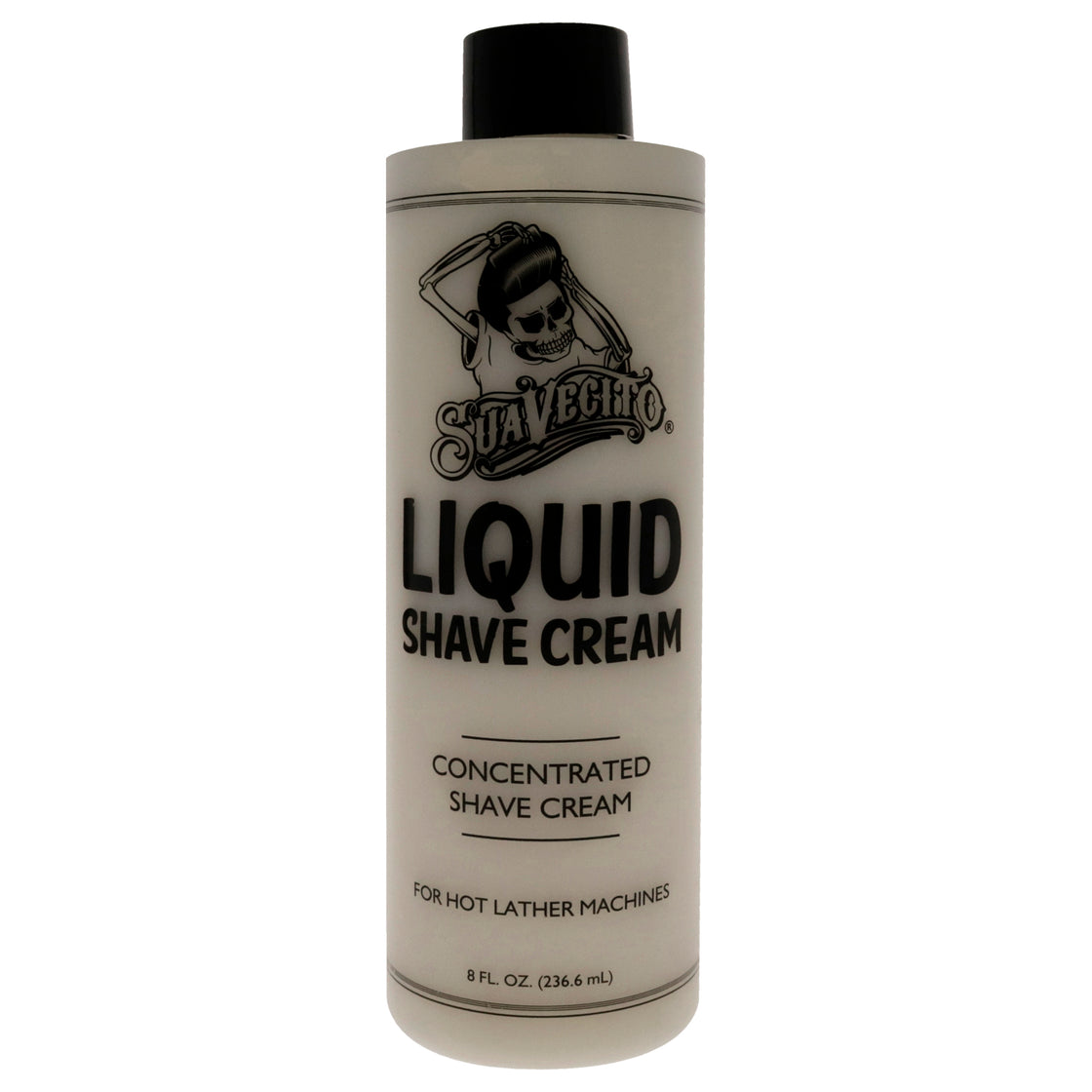 Liquid Shave Cream by Suavecito for Men - 8 oz Shave Cream