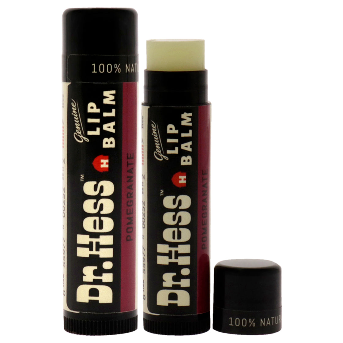 Genuine Lip Balm - Pomegranate by Dr. Hess for Unisex - 0.15 oz Lip Balm