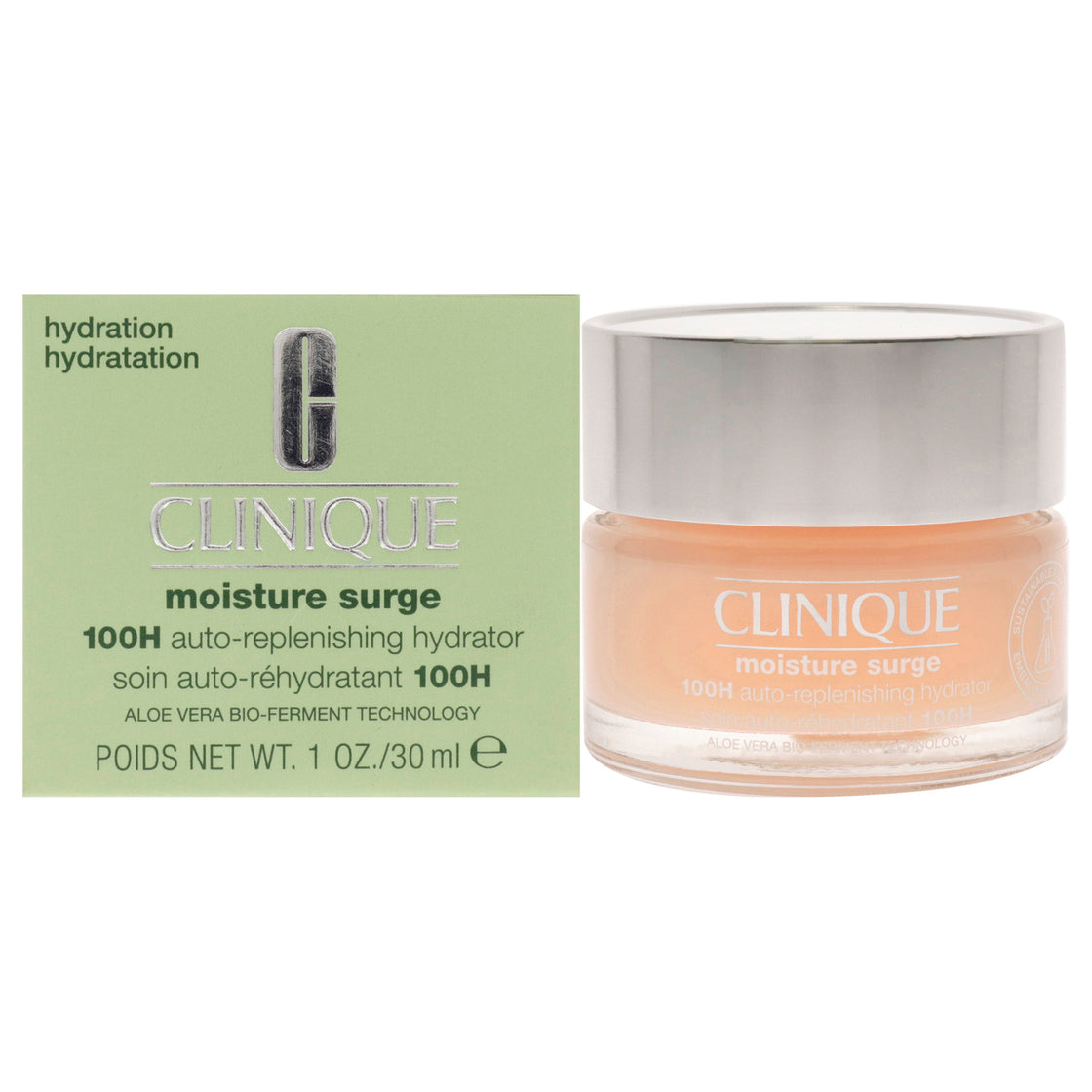 Moisture Surge 100-Hour Auto-Replenishing Hydrator by Clinique for Unisex - 1 oz Moisturizer