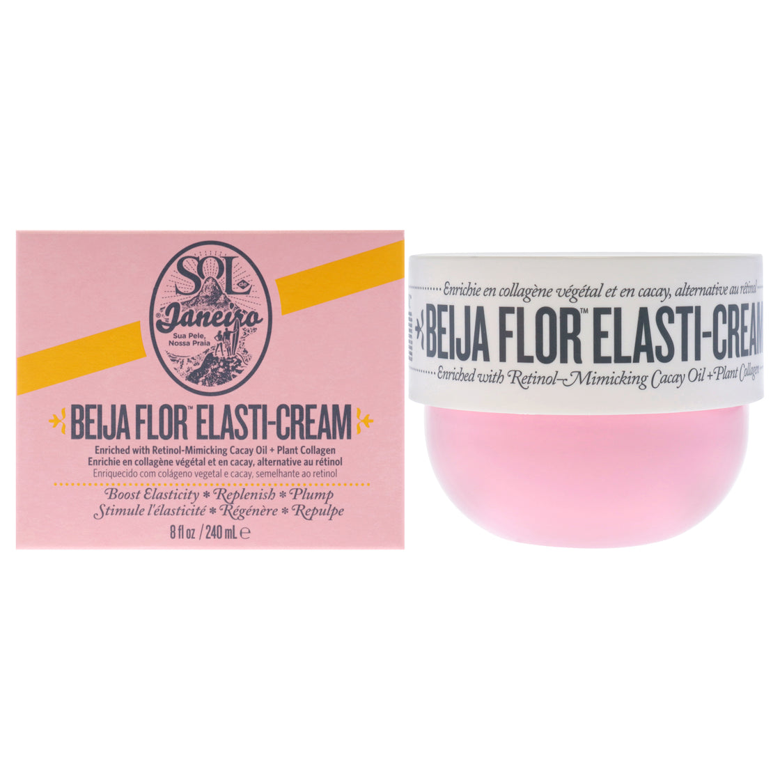 Beija Flor Elasti-Cream by Sol de Janeiro for Unisex - 8 oz Cream