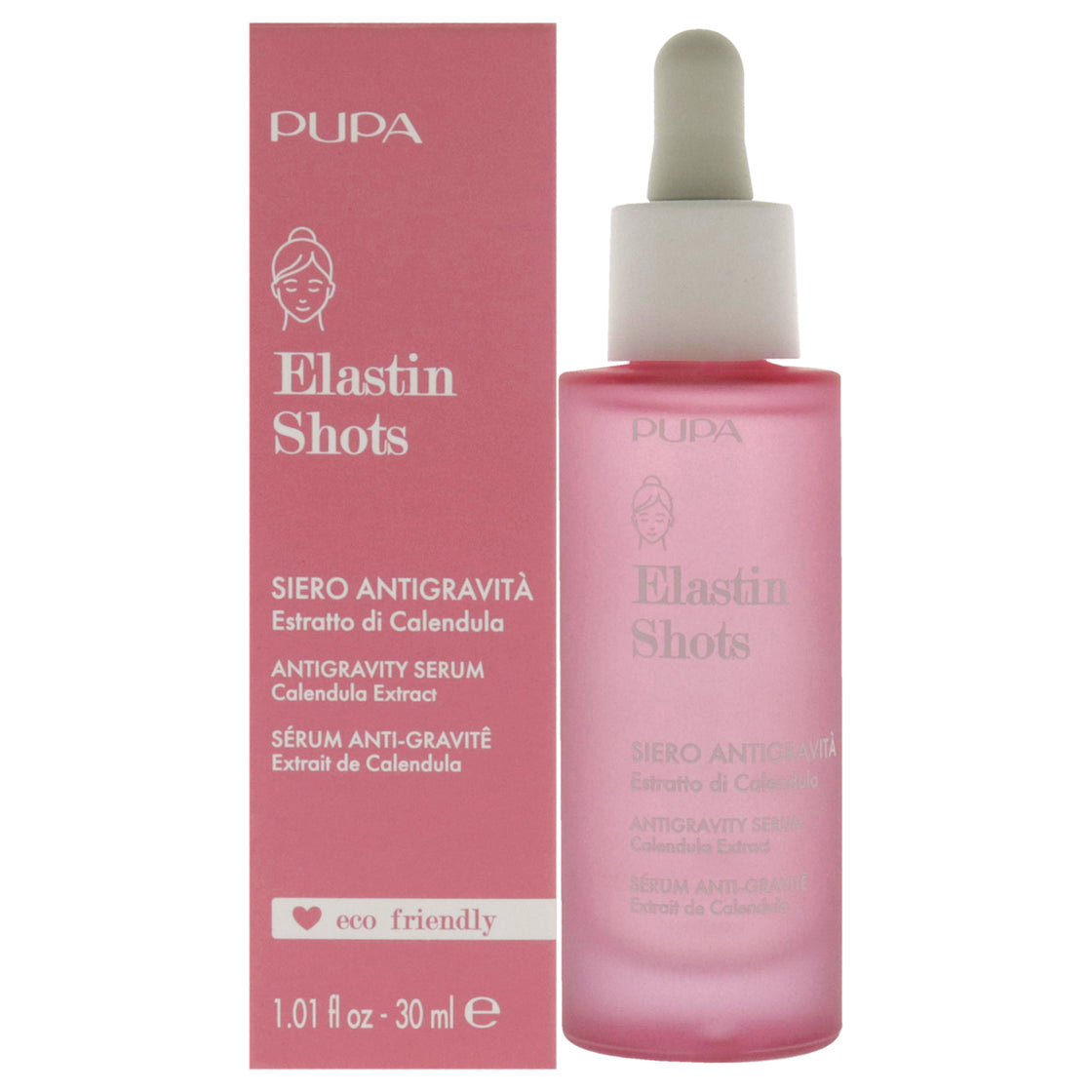 Elastin Shots Antigravity Serum by Pupa Milano for Women - 1.01 oz Serum