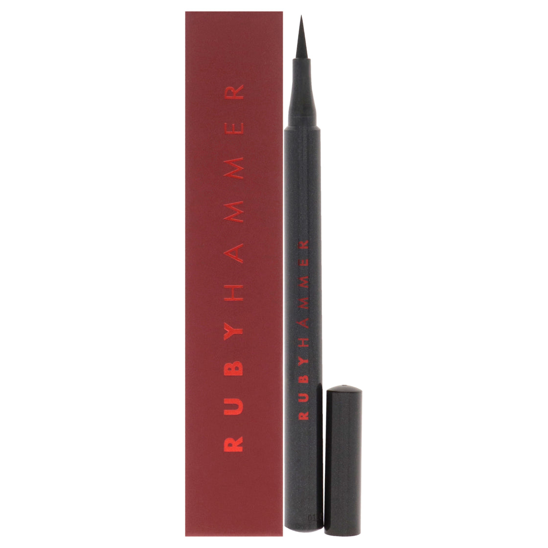 Precision Liquid Eyeliner - Pitch Black by Ruby Hammer for Women - 0.04 oz Eyeliner