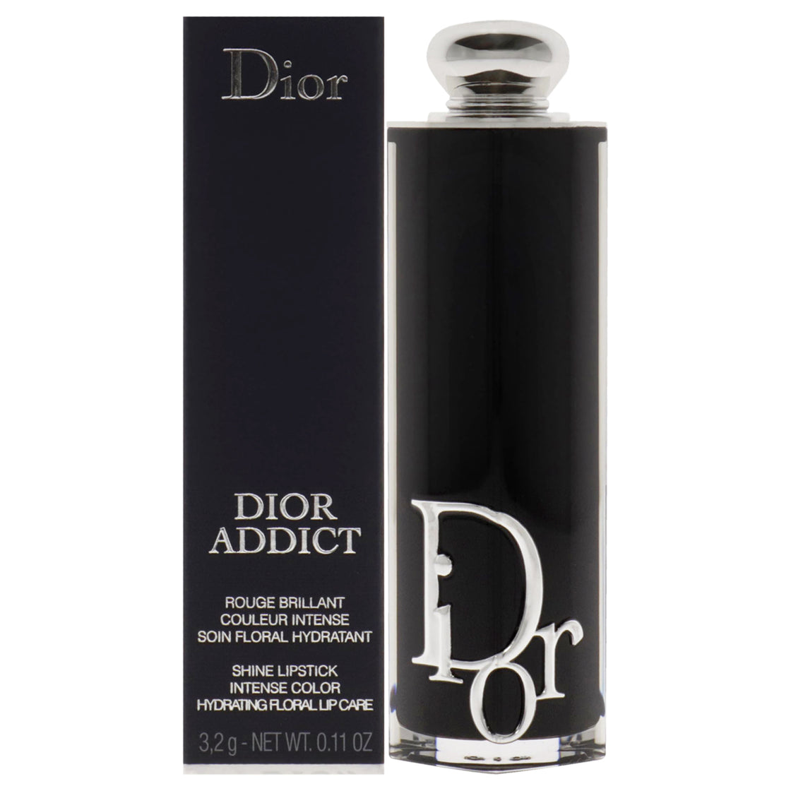 Dior Addict Hydrating Shine Lipstick - 8 Dior by Christian Dior for Women - 0.11 oz Lipstick (Refillable)