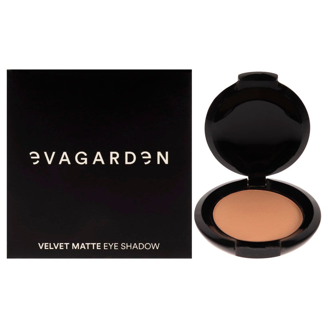 Velvet Matte Eye Shadow - 122 Dusty Coral by Evagarden for Women - 0.08 oz Eye Shadow