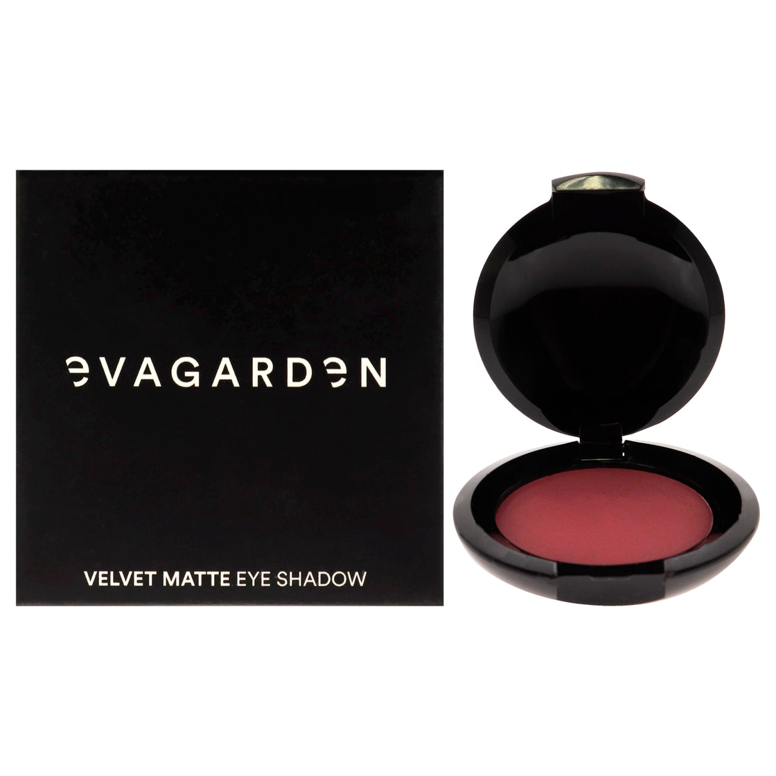 Velvet Matte Eye Shadow - 130 Wild Rose by Evagarden for Women - 0.08 oz Eye Shadow