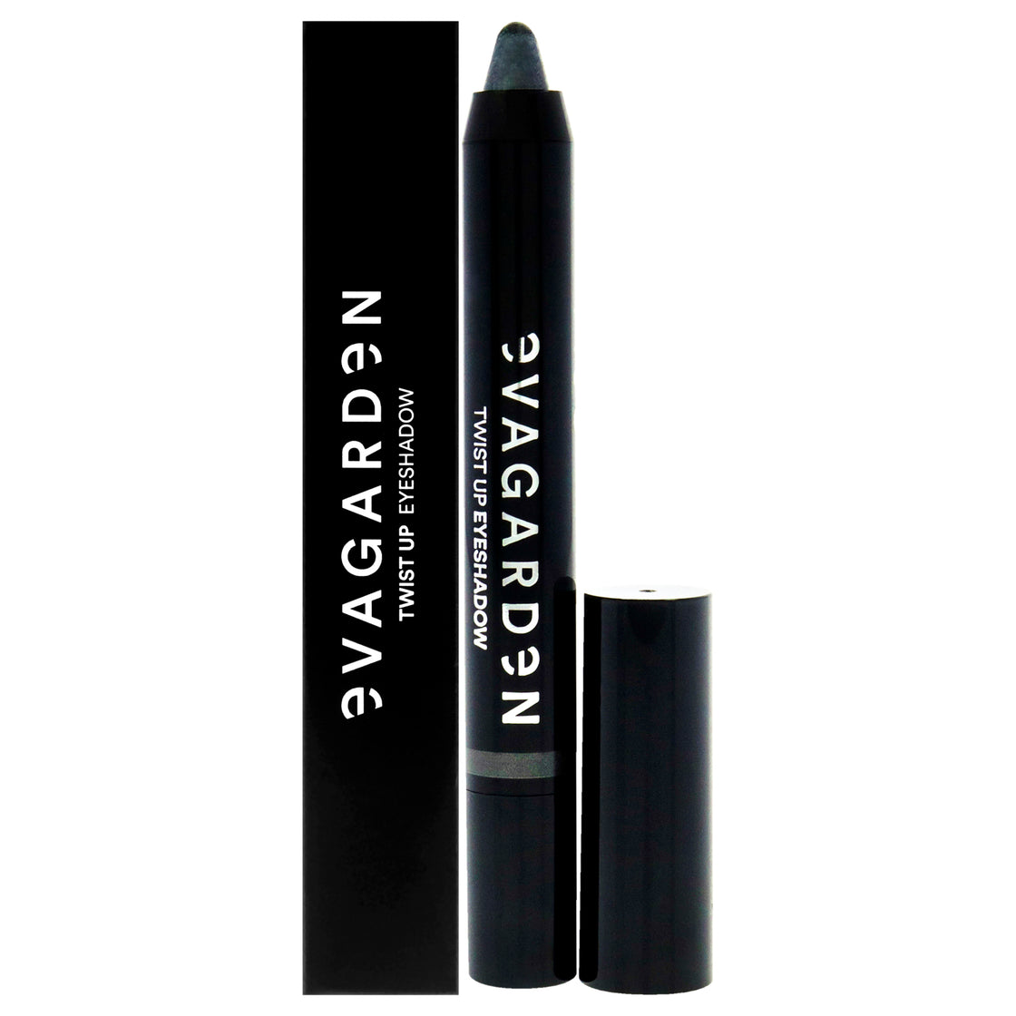 Twist Up Eyeshadow - 323 Steel Gray by Evagarden for Women - 0.05 oz Eye Shadow