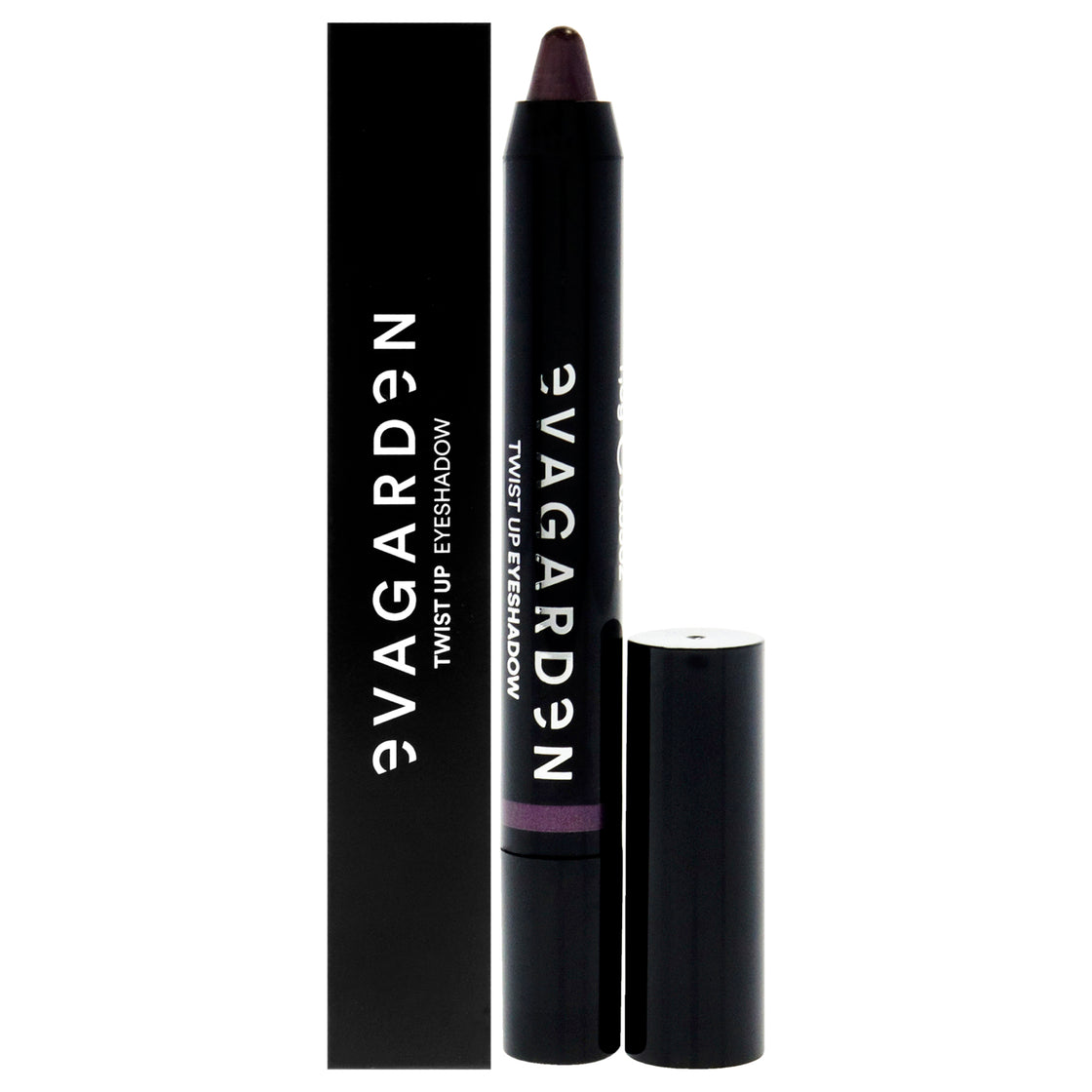 Twist Up Eyeshadow - 320 Metallic Mauve by Evagarden for Women - 0.05 oz Eye Shadow