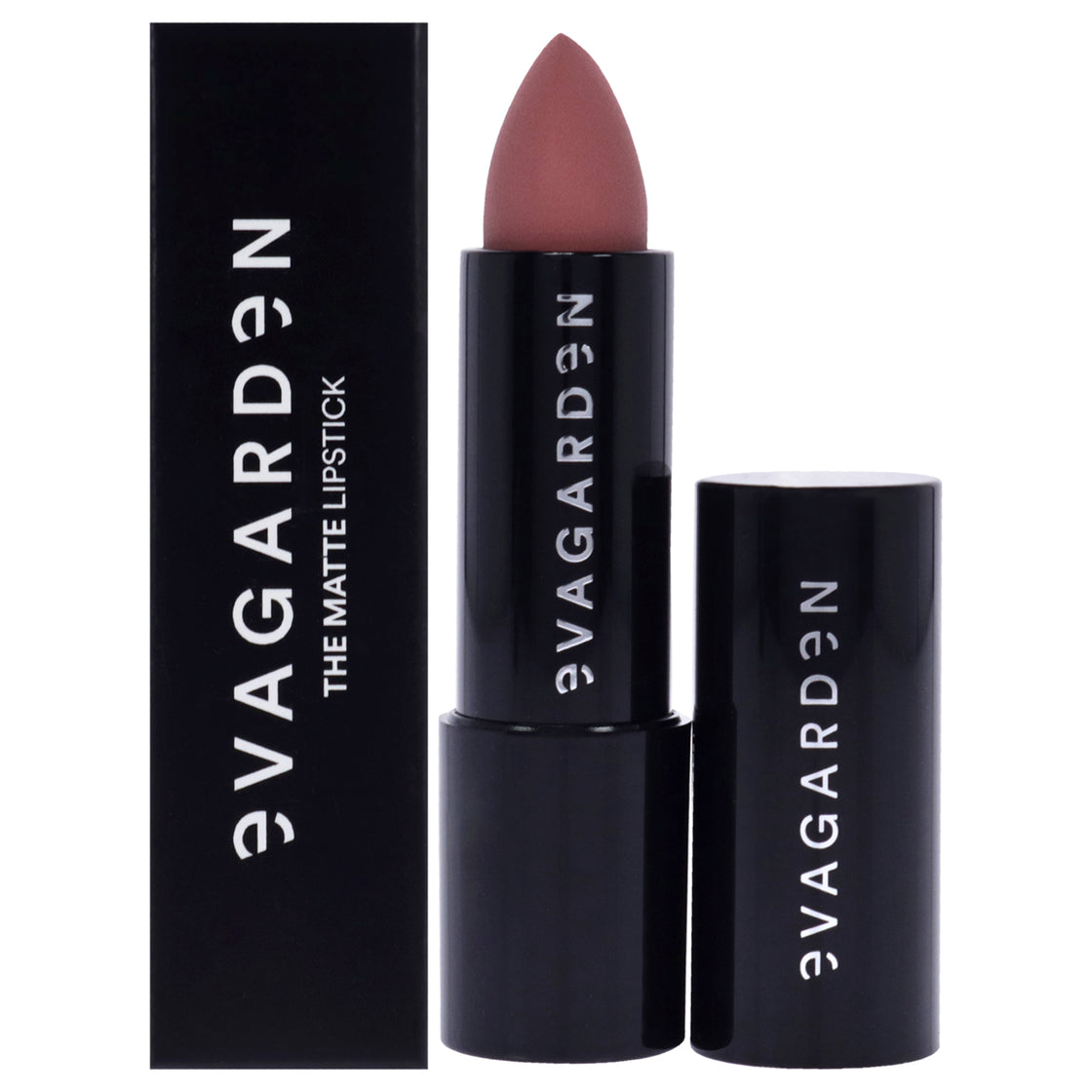 The Matte Lipstick - 636 Classic Nude by Evagarden for Women - 0.1 oz Lipstick