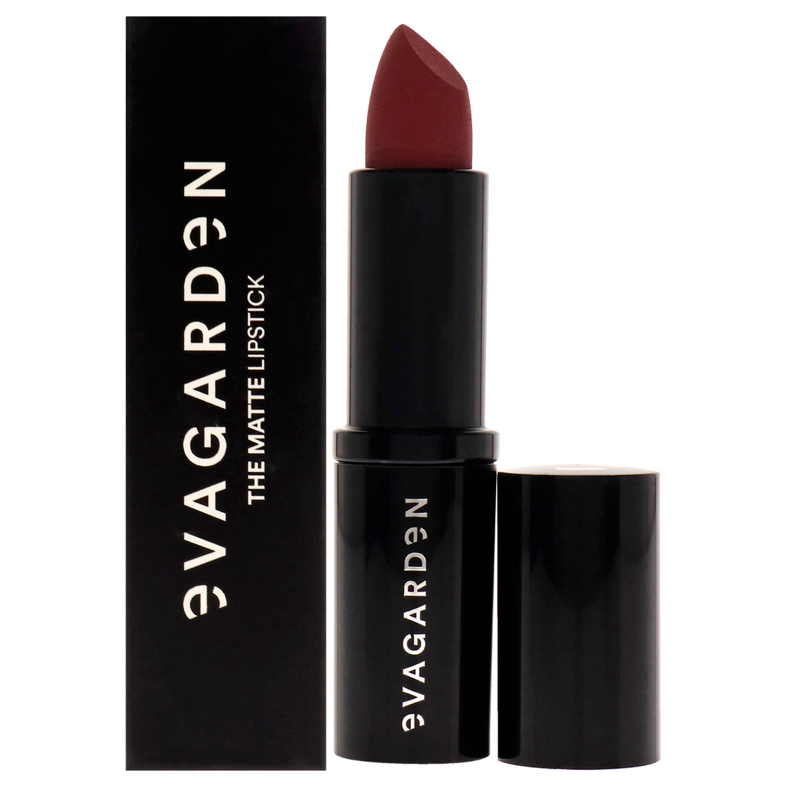 The Matte Lipstick - 634 Purple Red by Evagarden for Women - 0.1 oz Lipstick