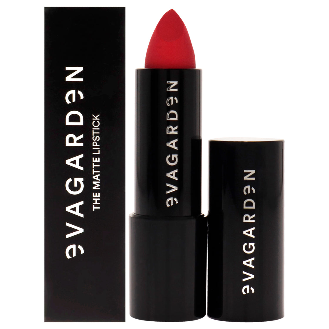 The Matte Lipstick - 638 Juicy Red by Evagarden for Women - 0.1 oz Lipstick