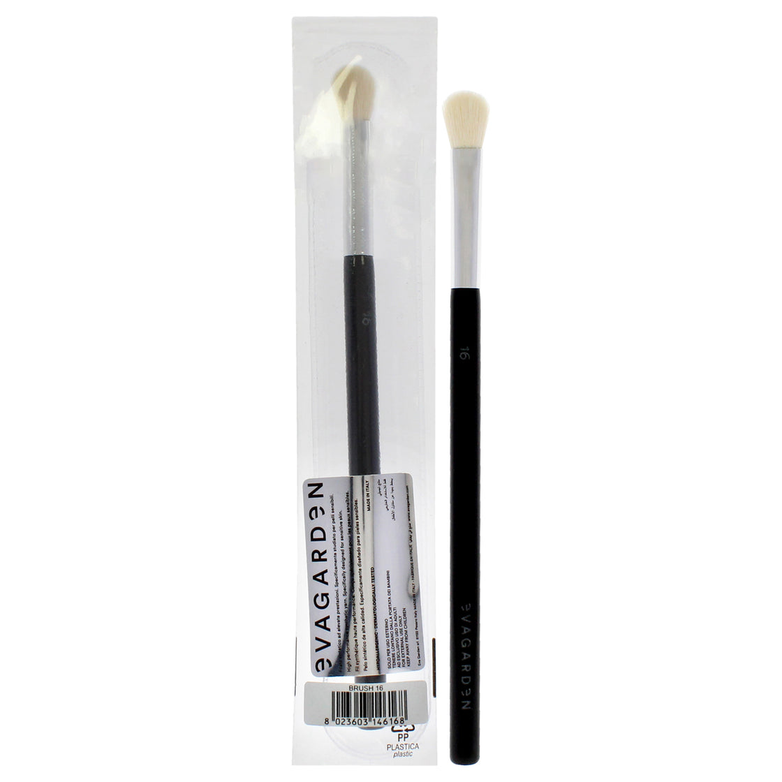 Oval Brush - 16 by Evagarden for Women - 1 Pc Brush