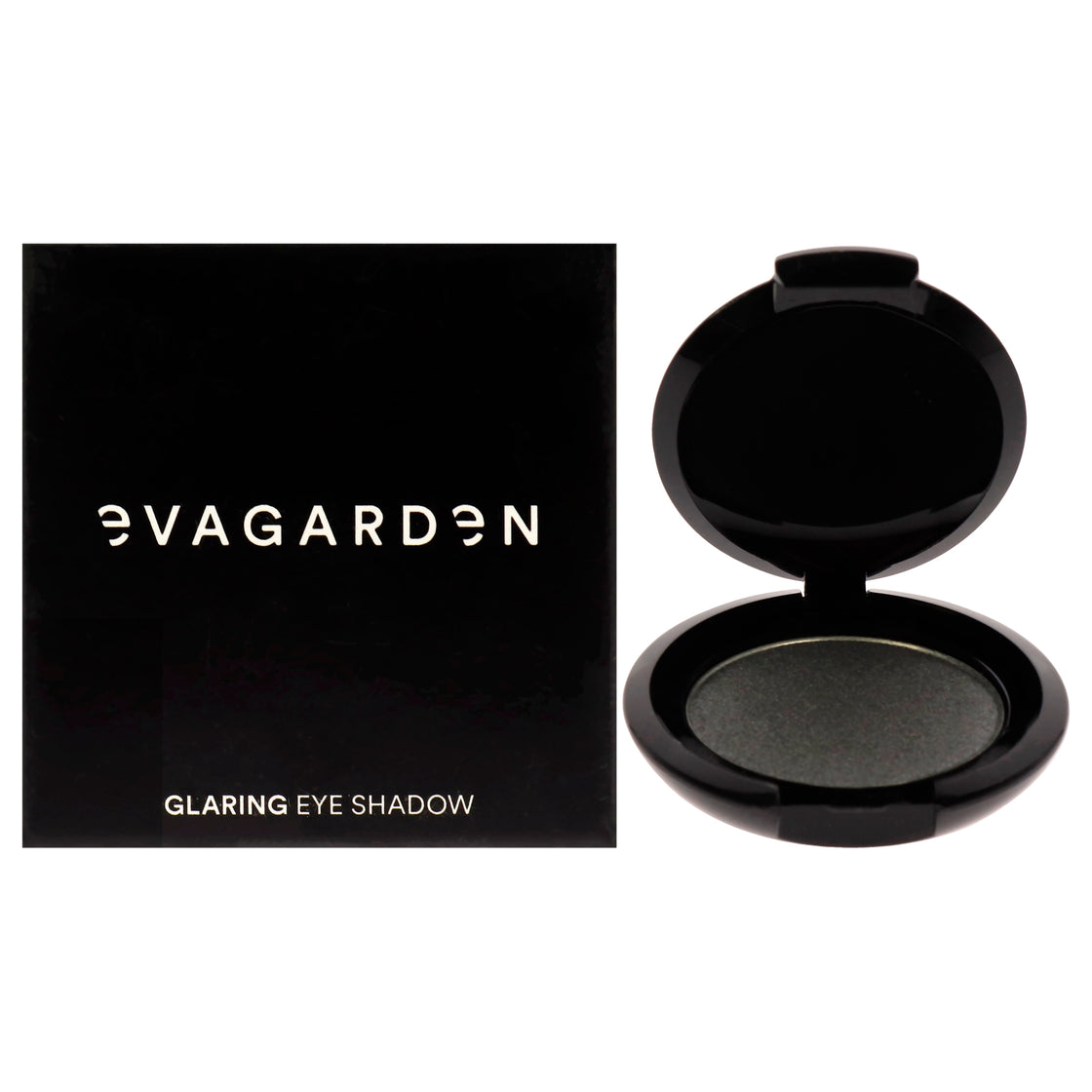 Glaring Eyeshadow - 270 Gray Silver by Evagarden for Women - 0.08 oz Eye Shadow