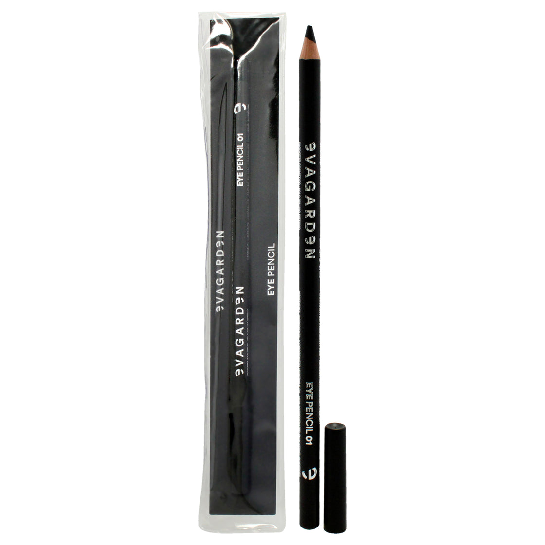 Eye Pencil - 01 Black by Evagarden for Women - 0.1 oz Eye Pencil