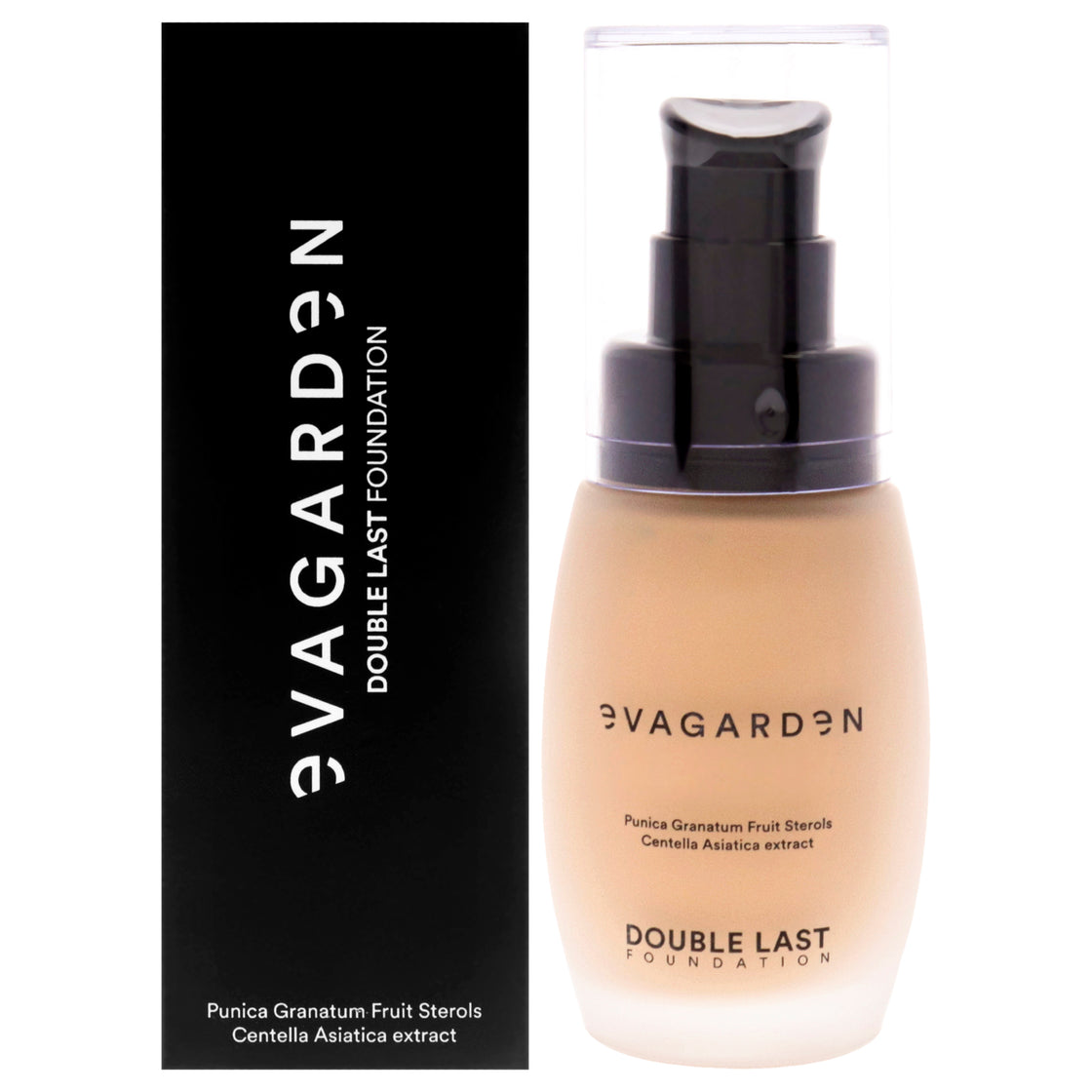 Double Last Foundation - 164 Almond by Evagarden for Women - 1.01 oz Foundation