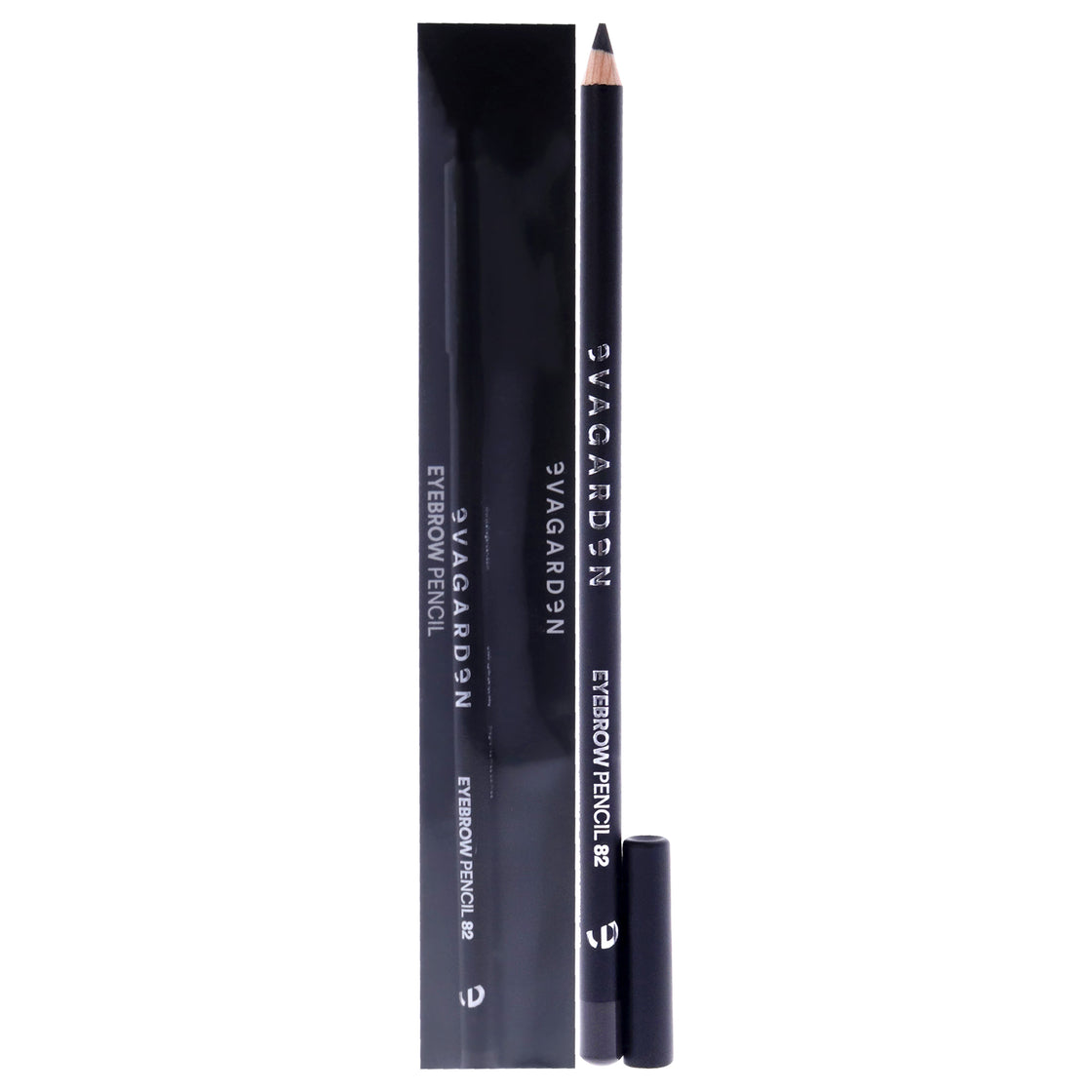 Eyebrow Pencil - 82 Dark by Evagarden for Women - 0.07 oz Eyebrow Pencil