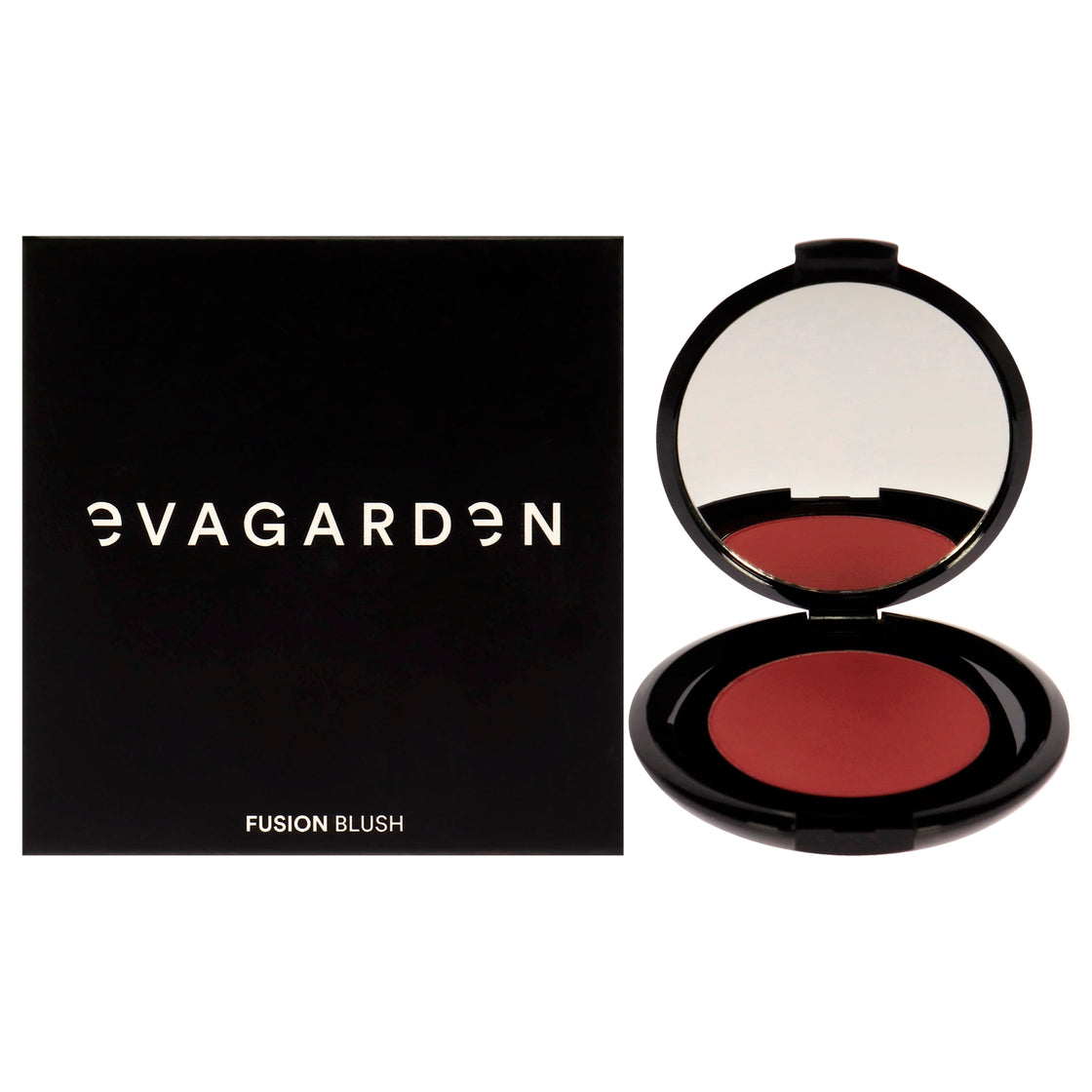 Fusion Blush - 345 Sheer Pink by Evagarden for Women - 0.17 oz Blush