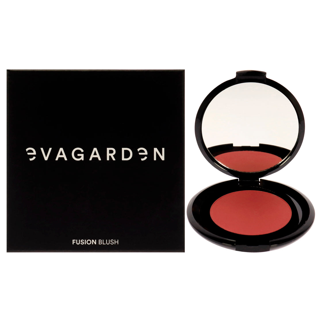 Fusion Blush - 348 Sugar Coral by Evagarden for Women - 0.17 oz Blush