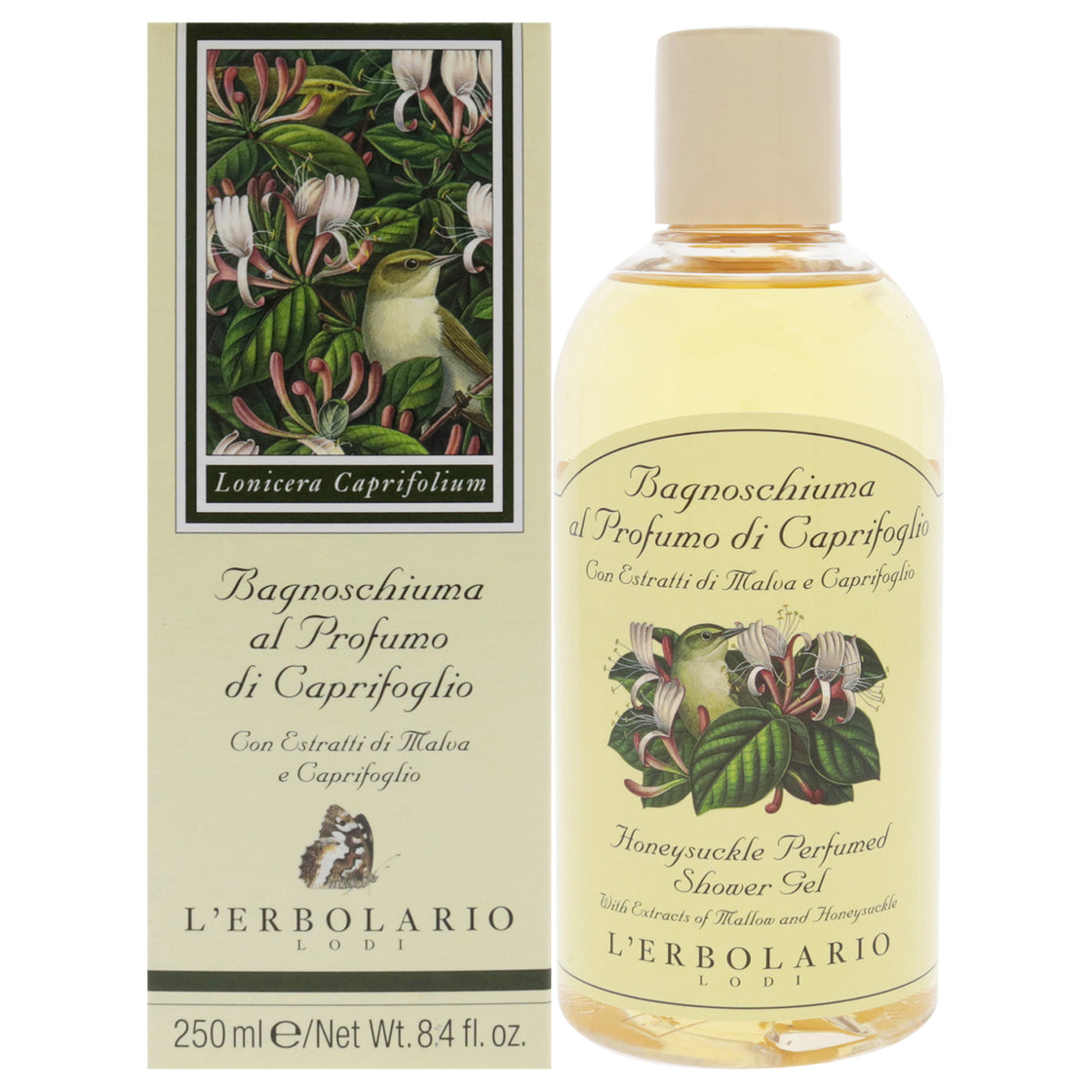 Perfumed Shower Gel - Honeysuckle by LErbolario for Unisex - 8.4 oz Shower Gel