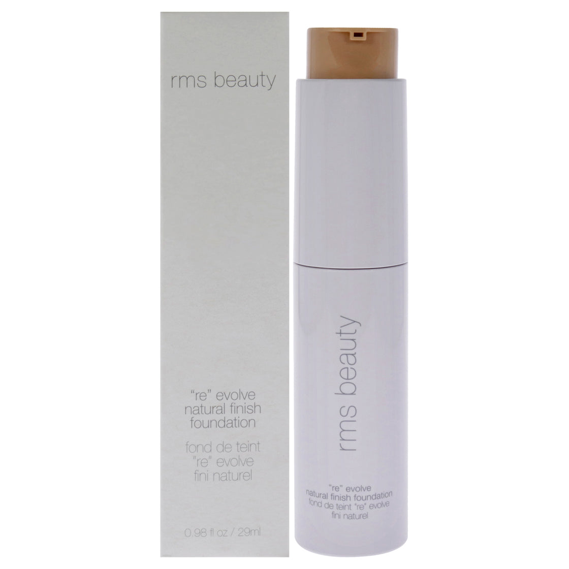 Re Evolve Natural Finish Foundation - 33 Warm Beige by RMS Beauty for Women - 0.98 oz Foundation