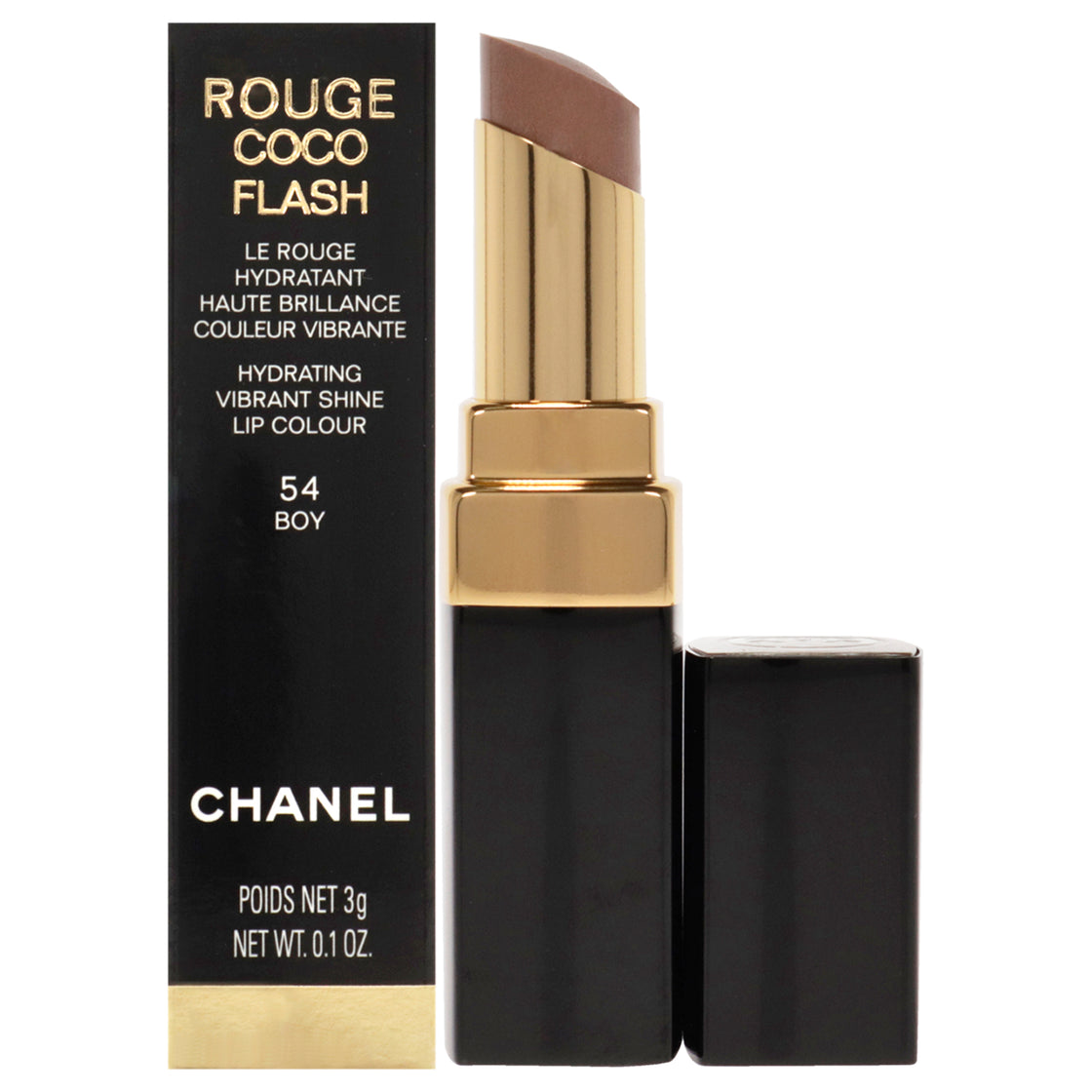 Rouge Coco Flash Lipstick - 54 Boy by Chanel for Women - 0.1 oz Lipstick