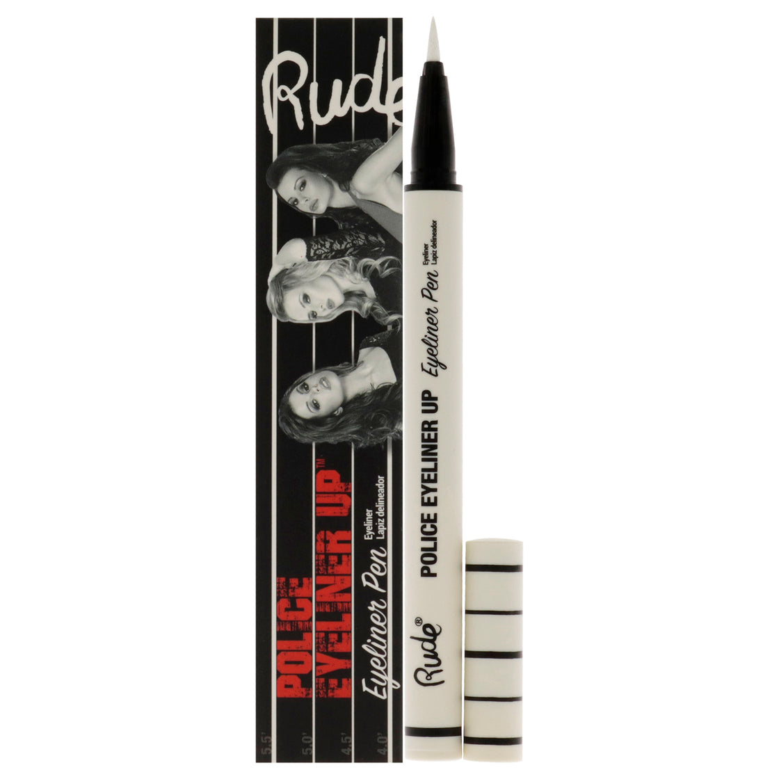 Police Eyeliner Up Eyeliner Pen - Top Dog by Rude Cosmetics for Women - 0.017 oz Eyeliner