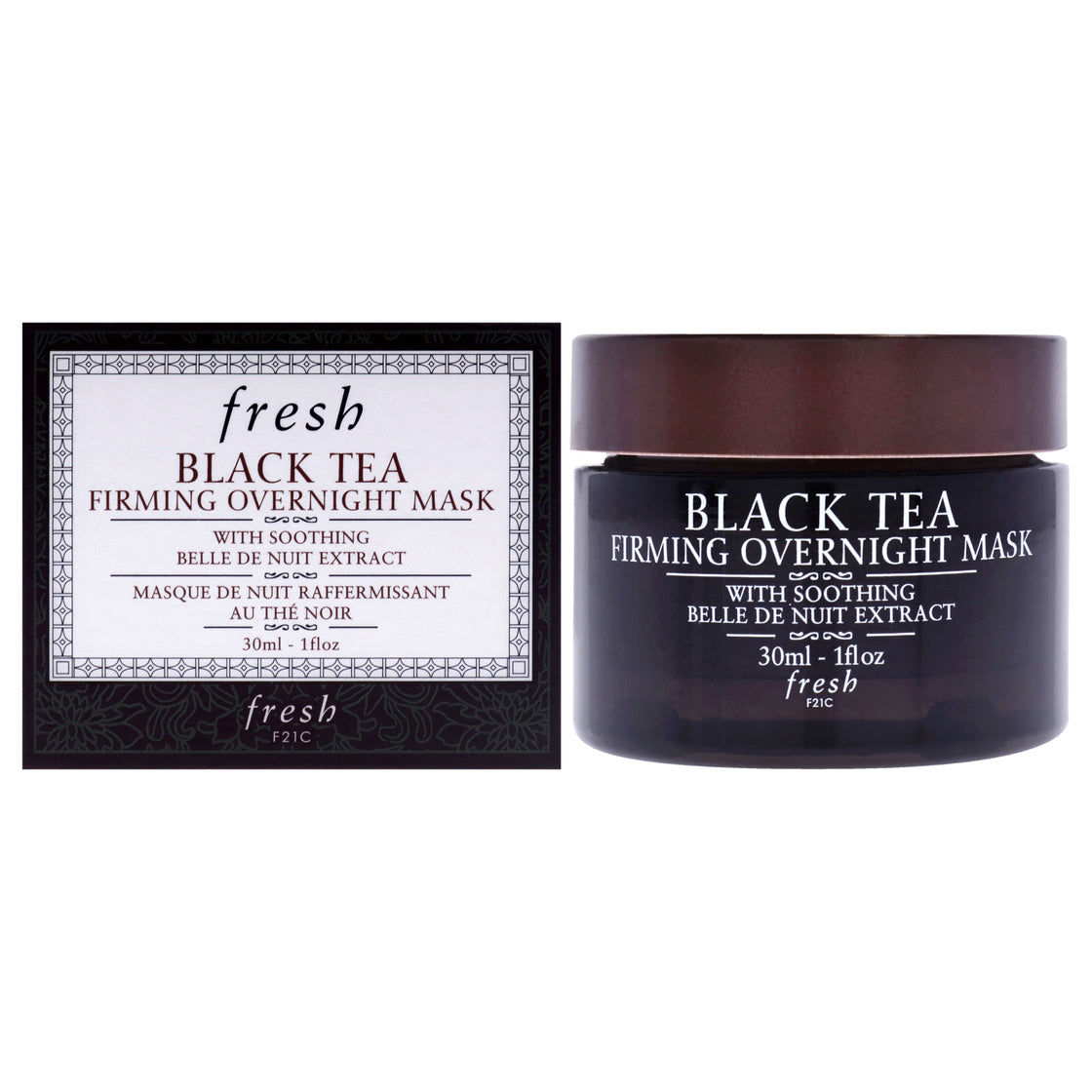 Black Tea Firming Overnight Mask by Fresh for Women - 1 oz Mask