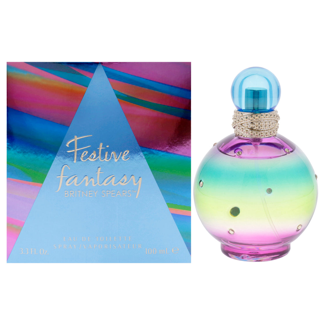 Festive Fantasy by Britney Spears for Women - 3.3 oz EDT Spray