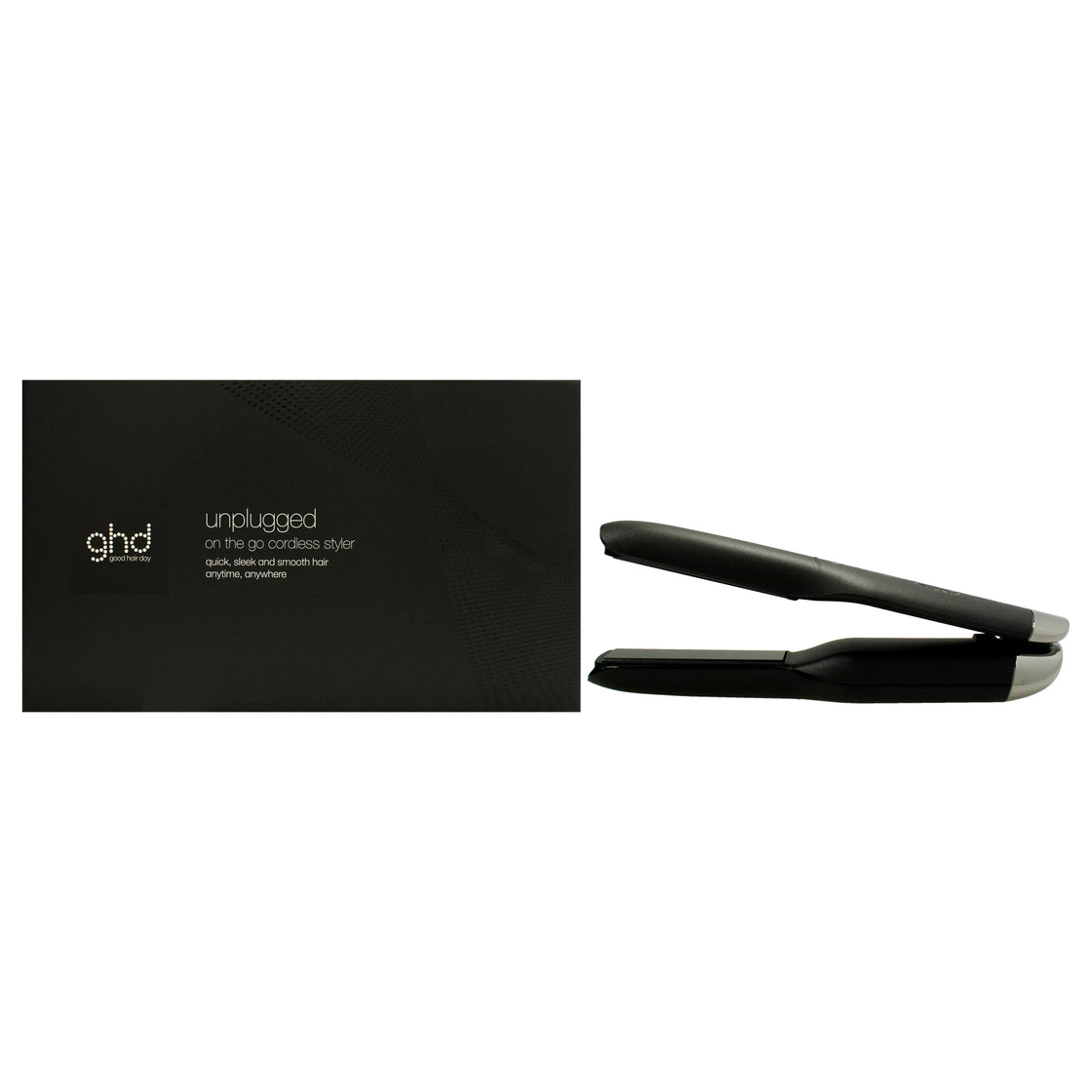 GHD Unplugged Cordless Styler - Black by GHD for Unisex - 1 Inch Flat Iron