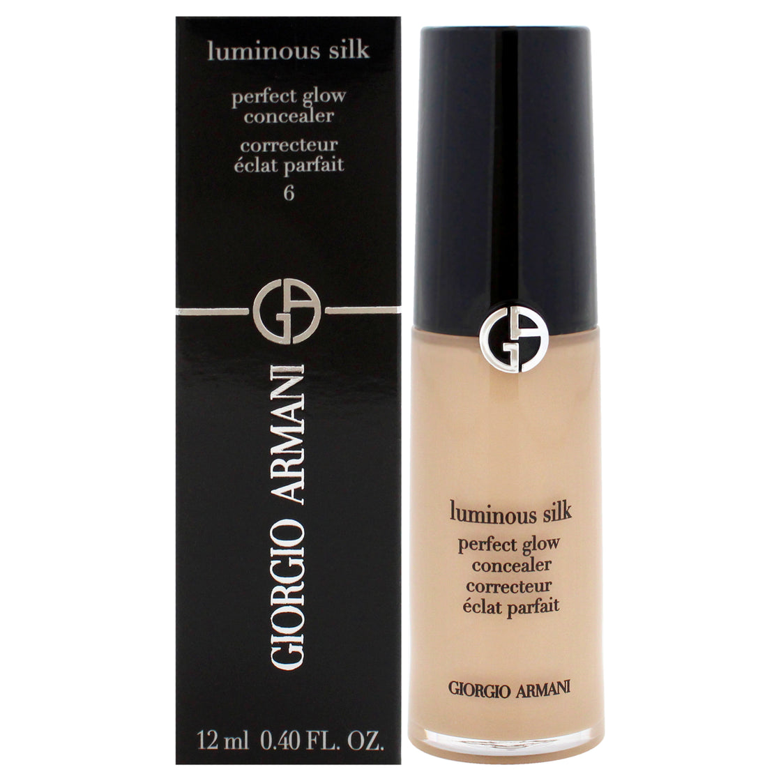 Luminous Silk Concealer - 6 Medium Olive by Giorgio Armani for Women - 0.40 oz Concealer