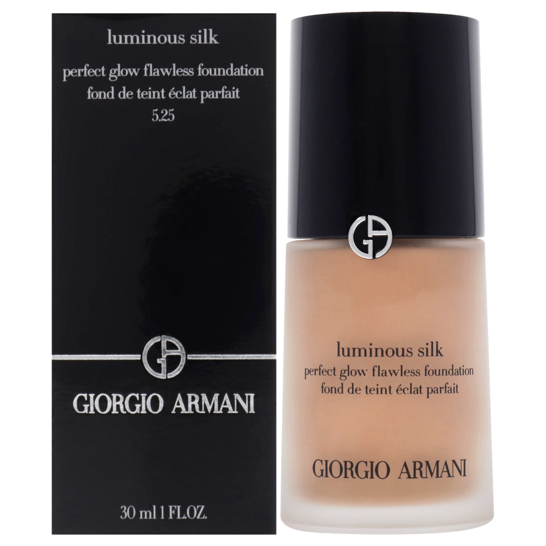 Luminous Silk Foundation - 5.25 Medium-Pink by Giorgio Armani for Women - 1 oz Foundation