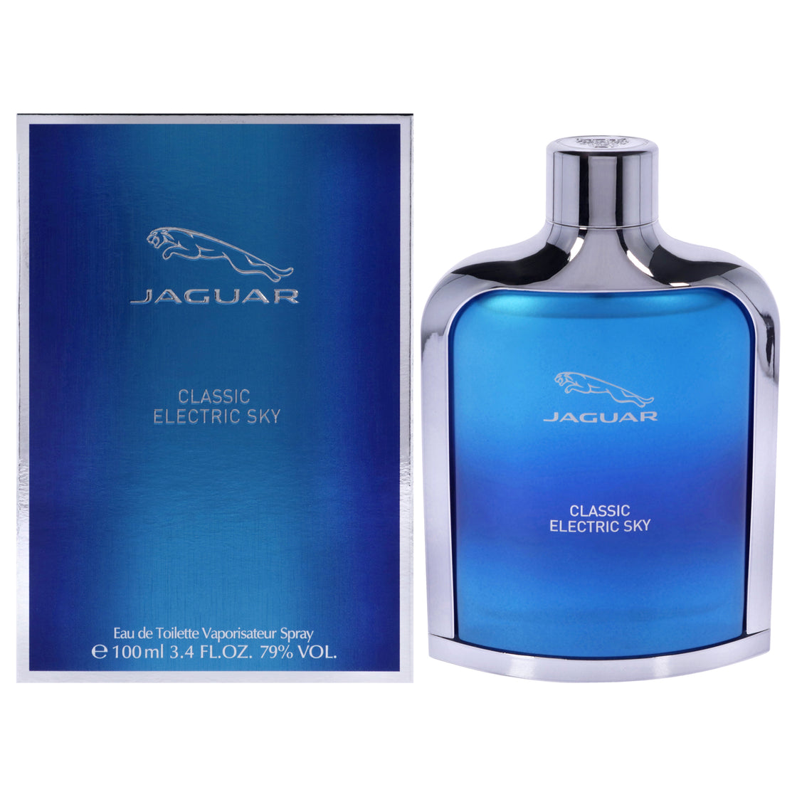 Jaguar Classic Electric Sky by Jaguar for Men - 3.4 oz EDT Spray