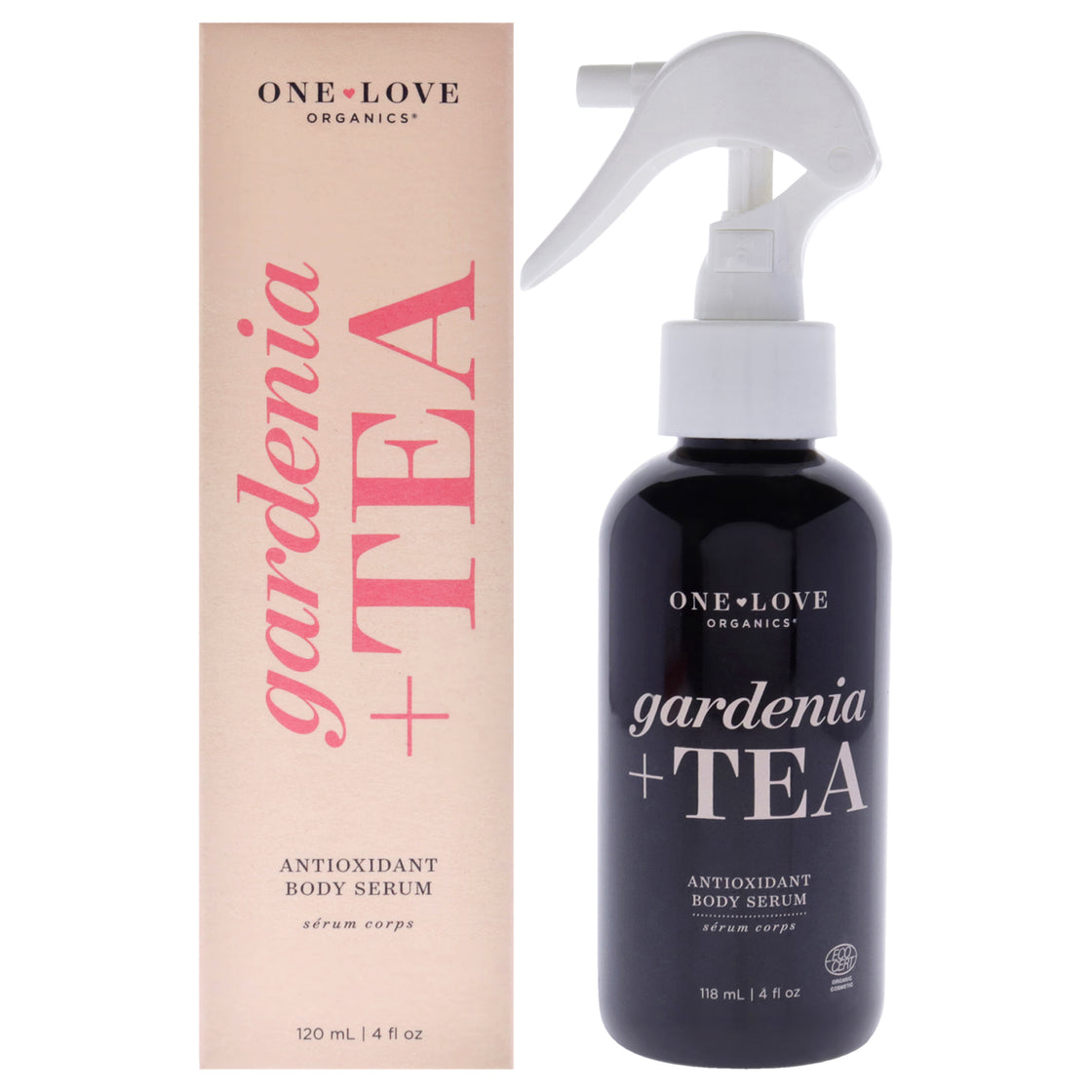 One Love Organics Gardenia Plus Tea Antioxidant Body Serum by One Love Organics for Women - 4 oz Serum