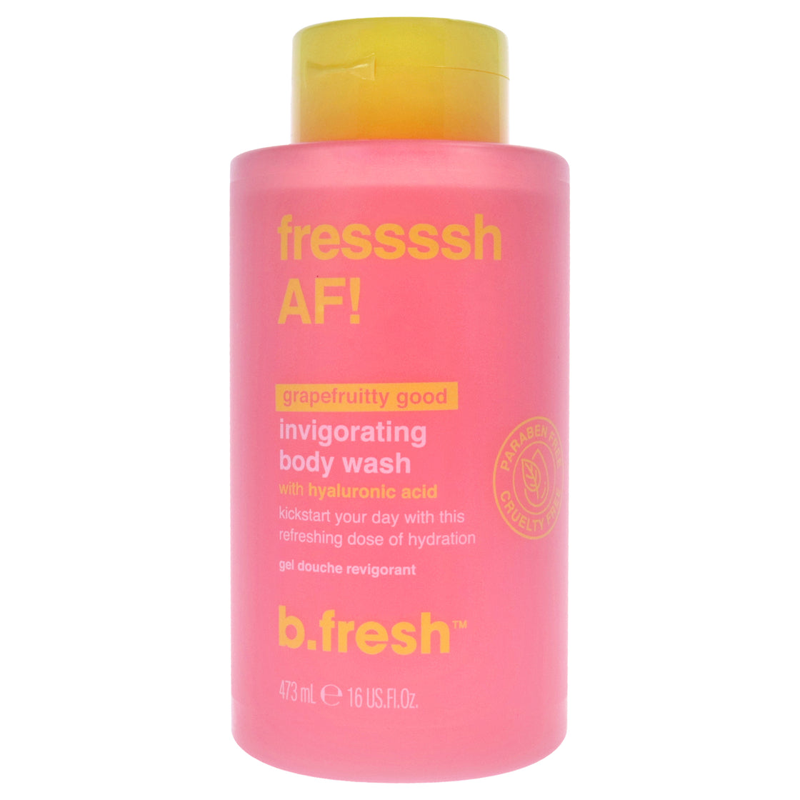 Fressssh AF Invigorating Body Wash by B.Fresh for Unisex - 16 oz Body Wash