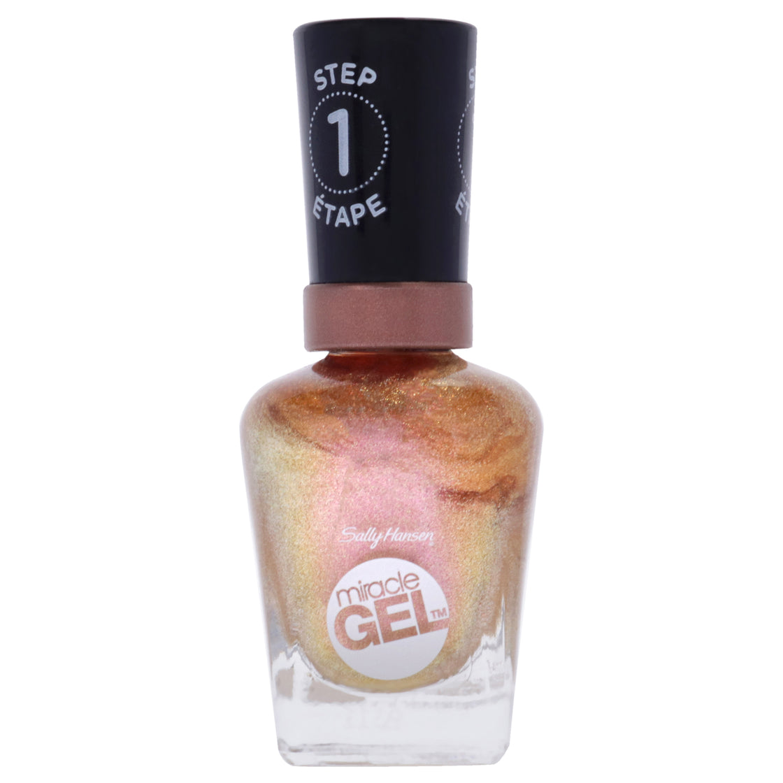 Miracle Gel - 174 Shhhh-Immer by Sally Hansen for Women - 0.5 oz Nail Polish