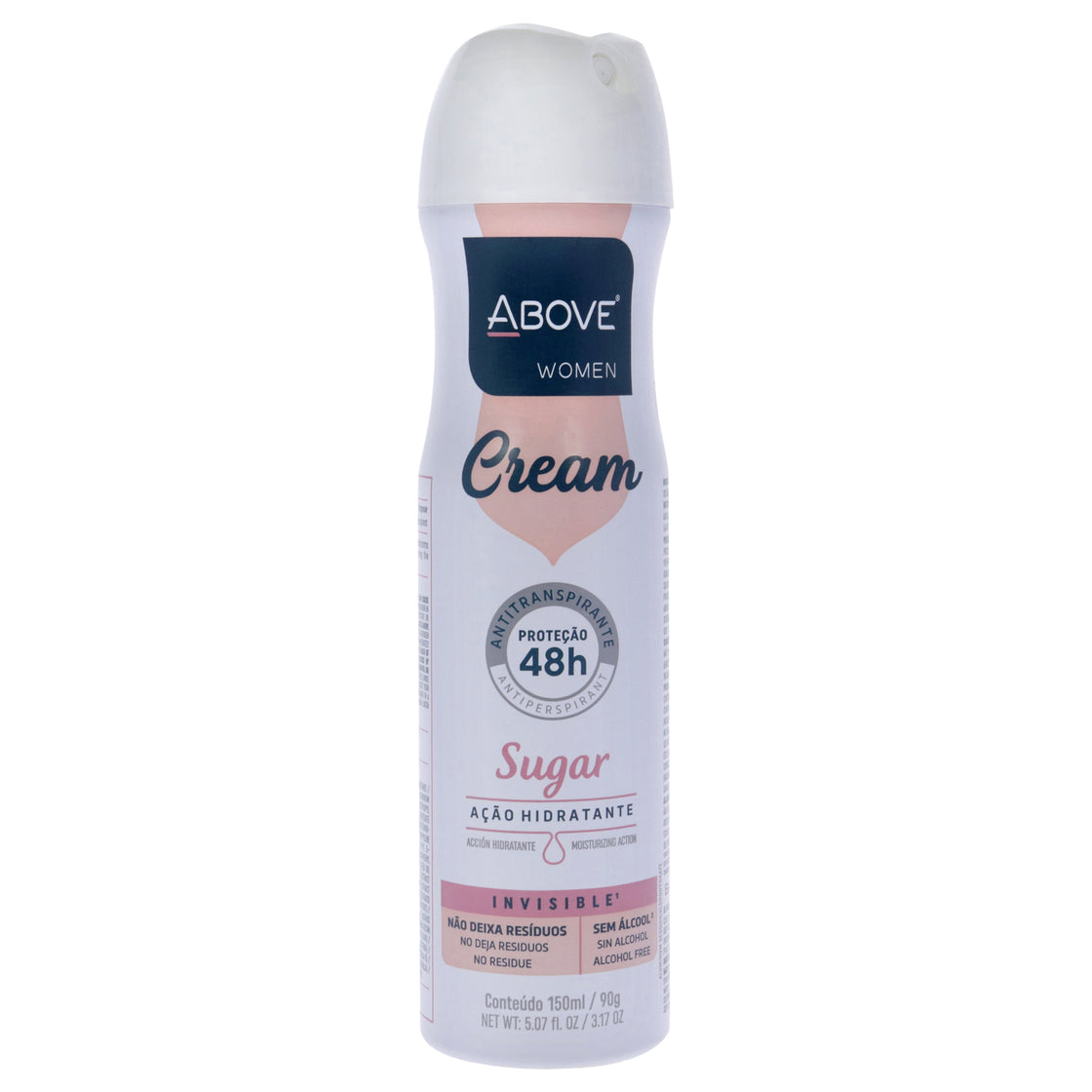 48 Hours Cream Antiperspirant Deodorant - Sugar by Above for Women - 3.17 oz Deodorant Spray