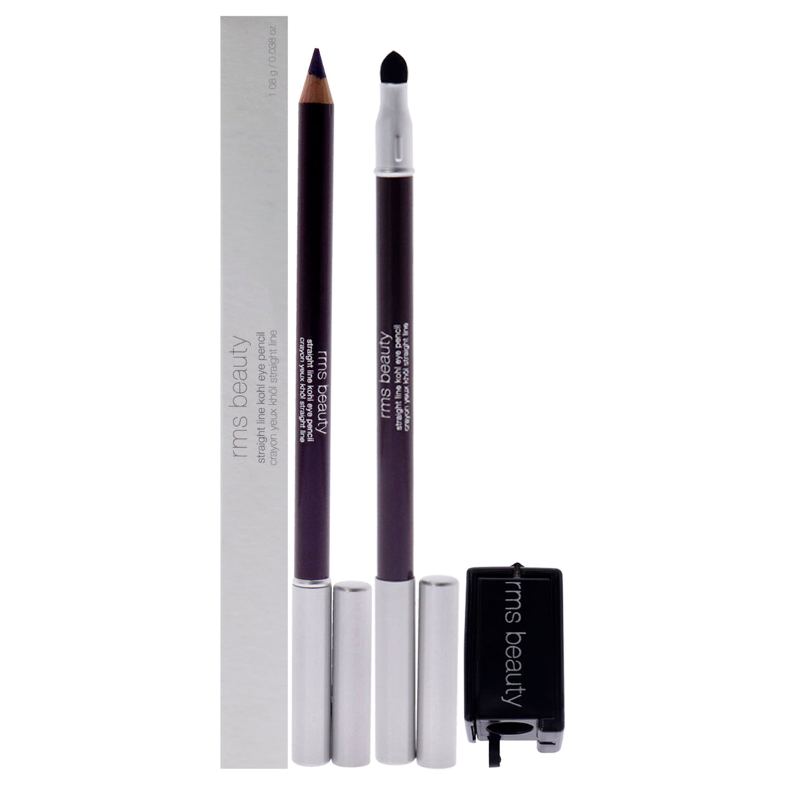 Straight Line Kohl Eye Pencil - Plum Definition by RMS Beauty for Women - 0.038 oz Eye Pencil