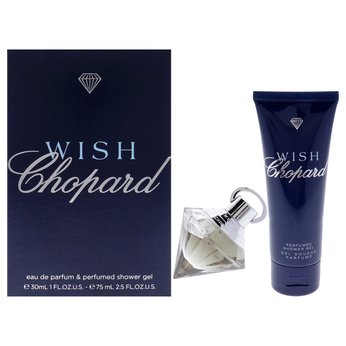 Wish by Chopard for Women - 2 Pc Gift Set 1oz EDP Spray, 2.5oz Perfumed Shower Gel