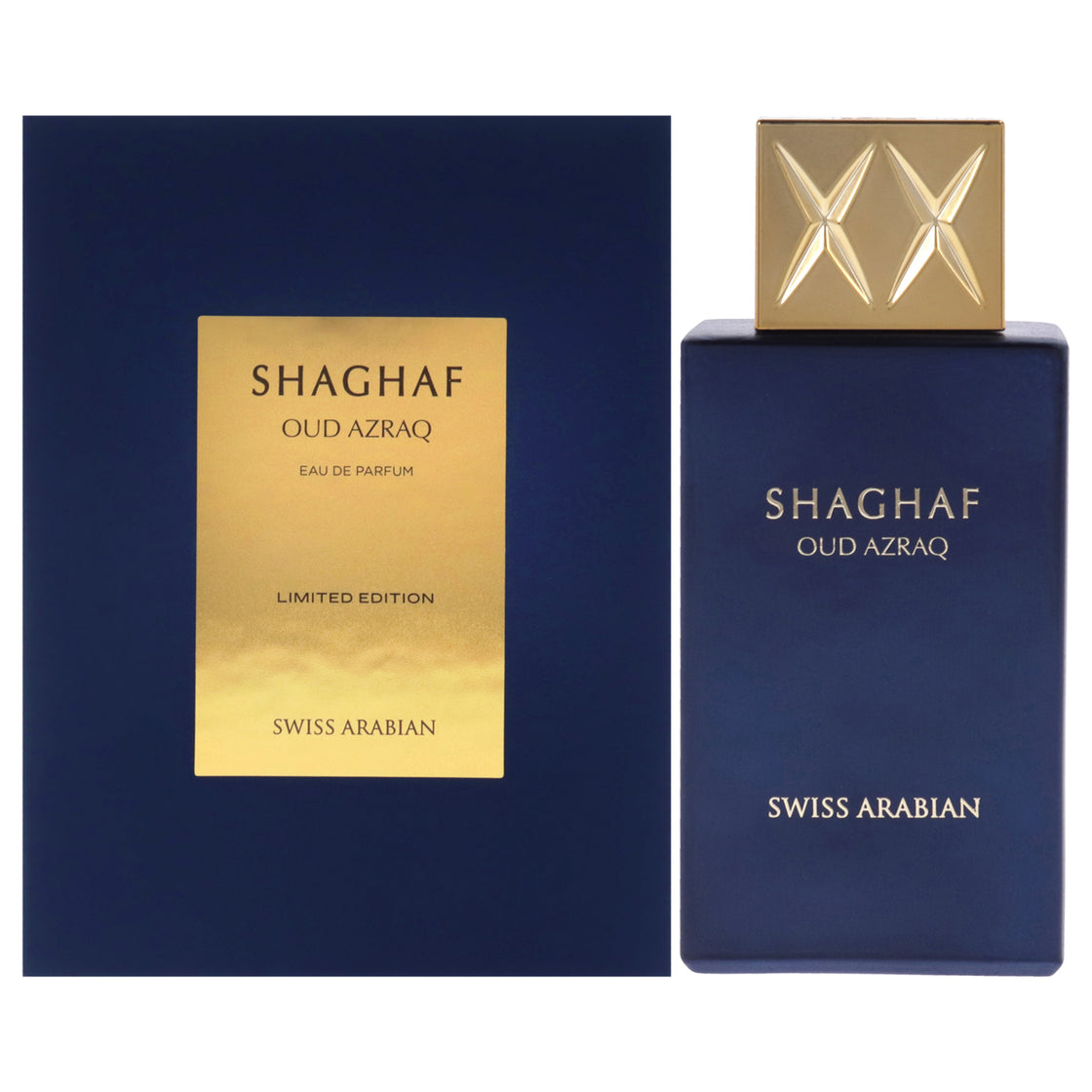 Shaghaf Oud Azraq by Swiss Arabian for Unisex - 2.5 oz EDP Spray (Limited Edition)