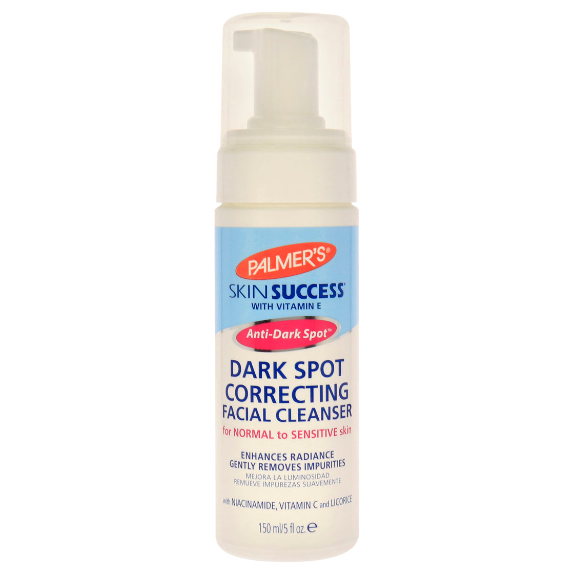 Dark Spot Correcting Facial Cleanser - Normal to Sensitive Skin by Palmers for Unisex - 5 oz Cleanser