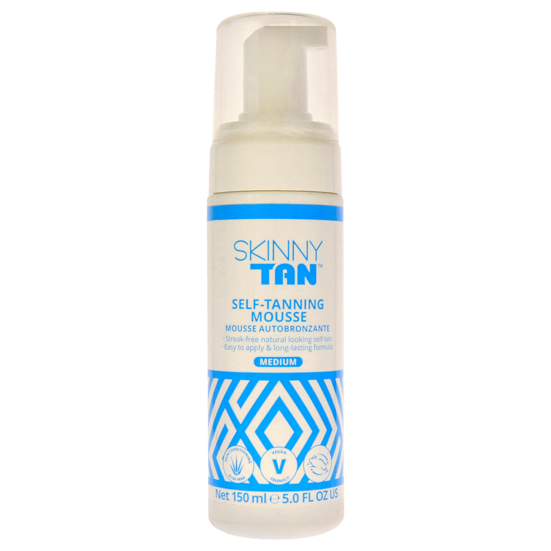 Self-Tanning Mousse - Medium by Skinny Tan for Women - 5 oz Mousse