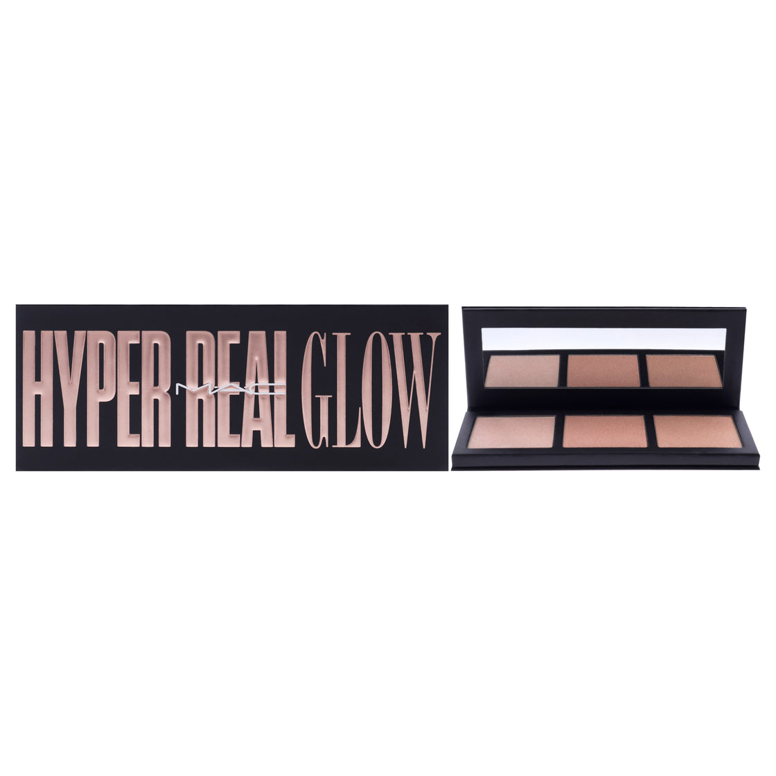 Hyper Real Glow Palette - Flash Plus Awe by MAC for Women - 0.15 oz Highlighter