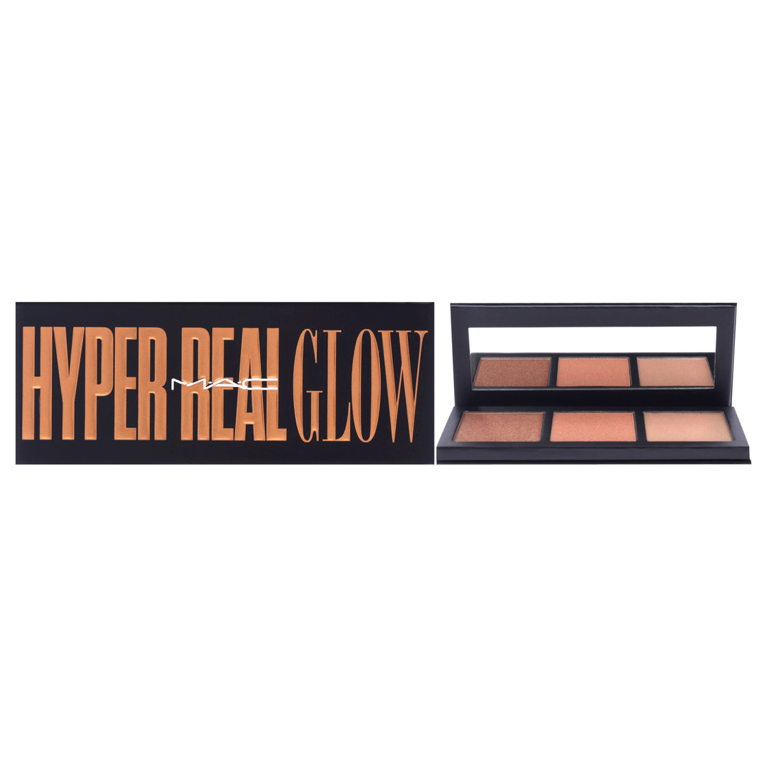 Hyper Real Glow Palette - Shimmy Peach by MAC for Women - 0.15 oz Highlighter