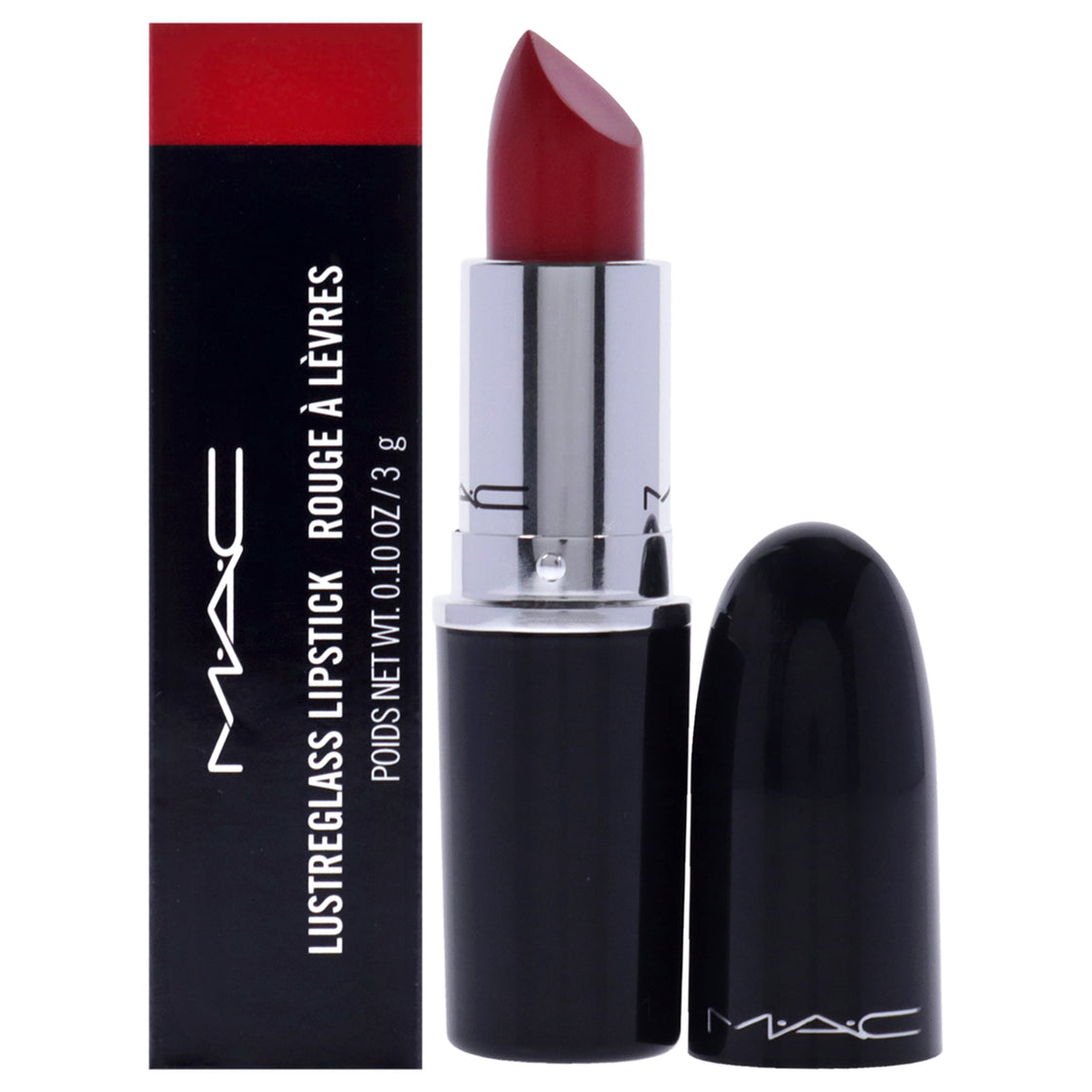 Lustreglass Lipstick - 502 Cockney by MAC for Women - 0.1 oz Lipstick