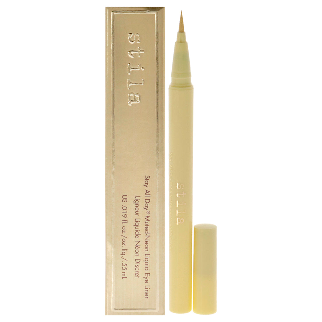 Stay All Day Muted-Neon Liquid Eye Liner - Mellow Yellow by Stila for Women - 0.019 oz Eyeliner