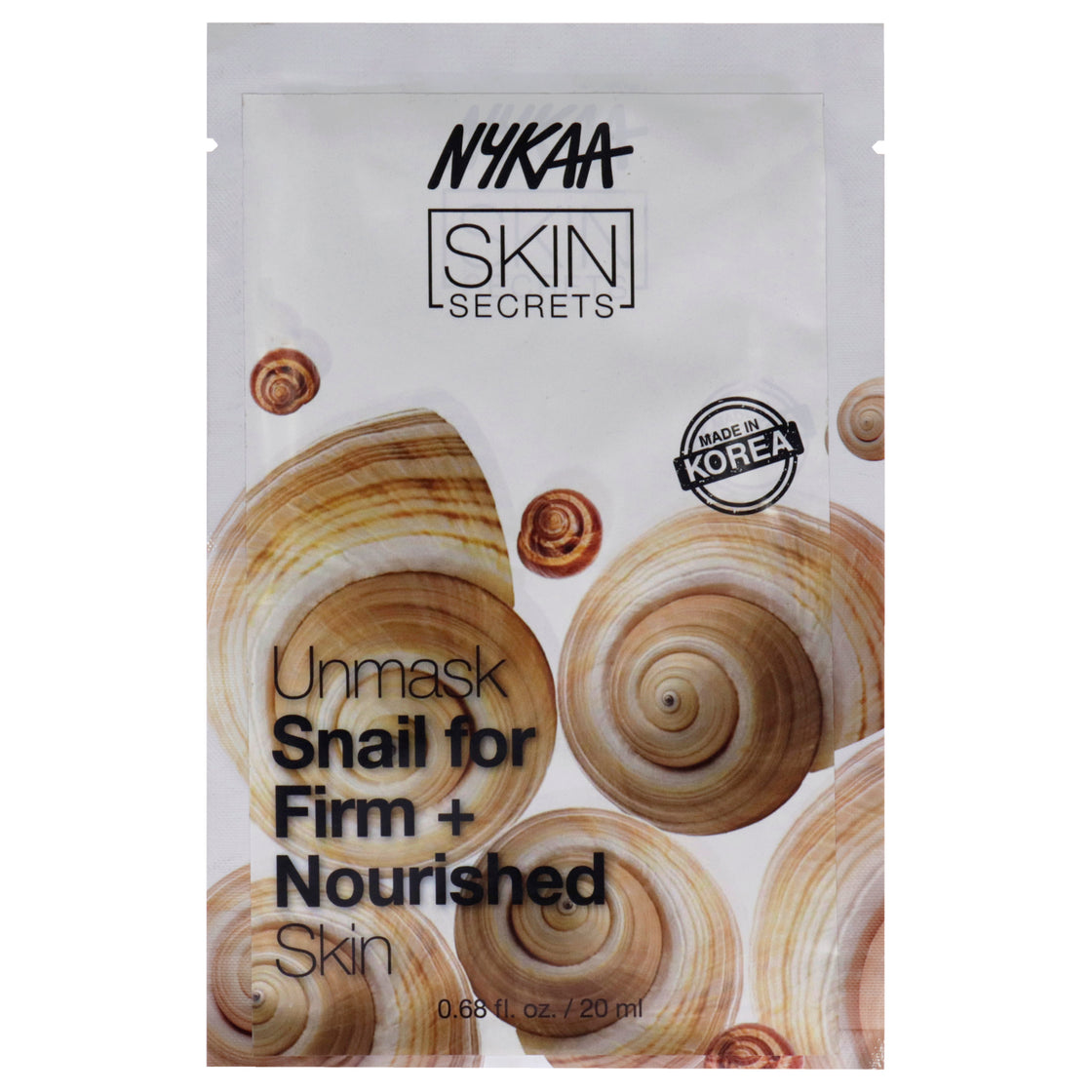 Skin Secrets Sheet Mask - Snail by Nykaa Naturals for Women - 1 Pc Mask