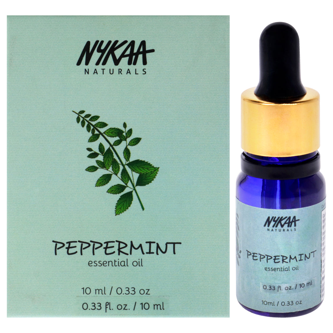 Essential Oil - Peppermint by Nykaa Naturals for Women - 0.33 oz Oil