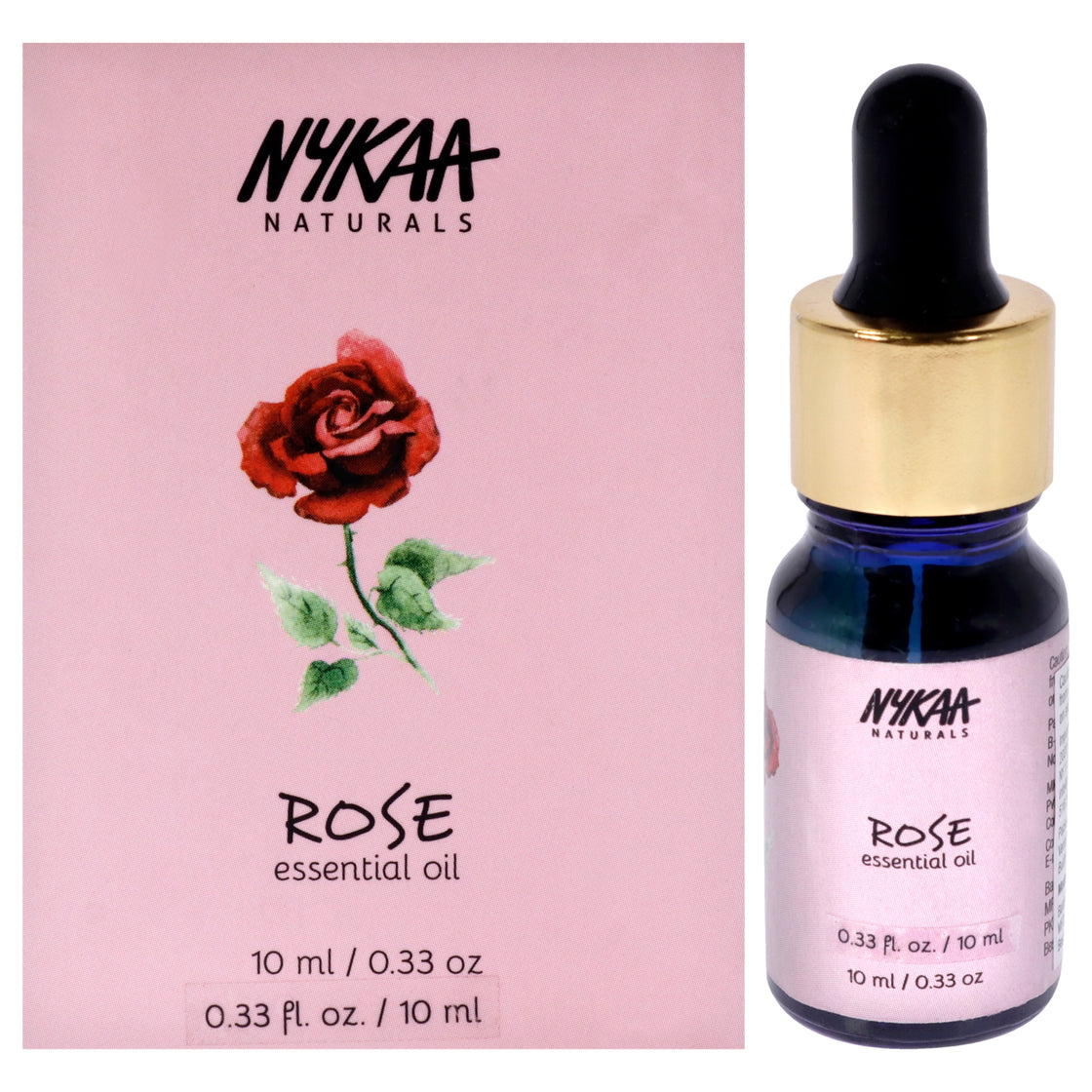 Essential Oil - Rose by Nykaa Naturals for Women - 0.33 oz Oil