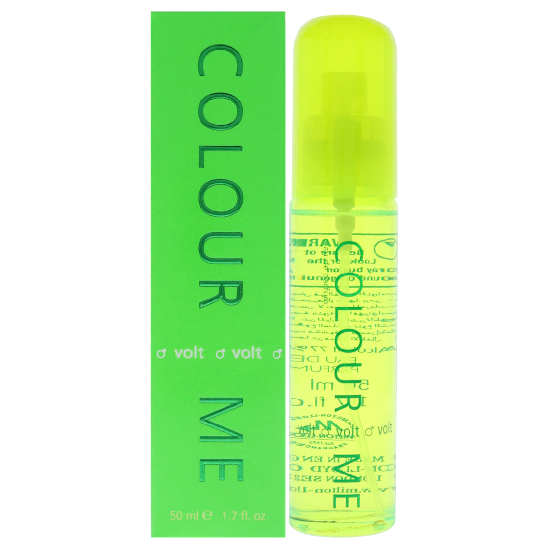 Colour Me Volt by Milton Lloyd for Men - 1.7 oz EDP Spray