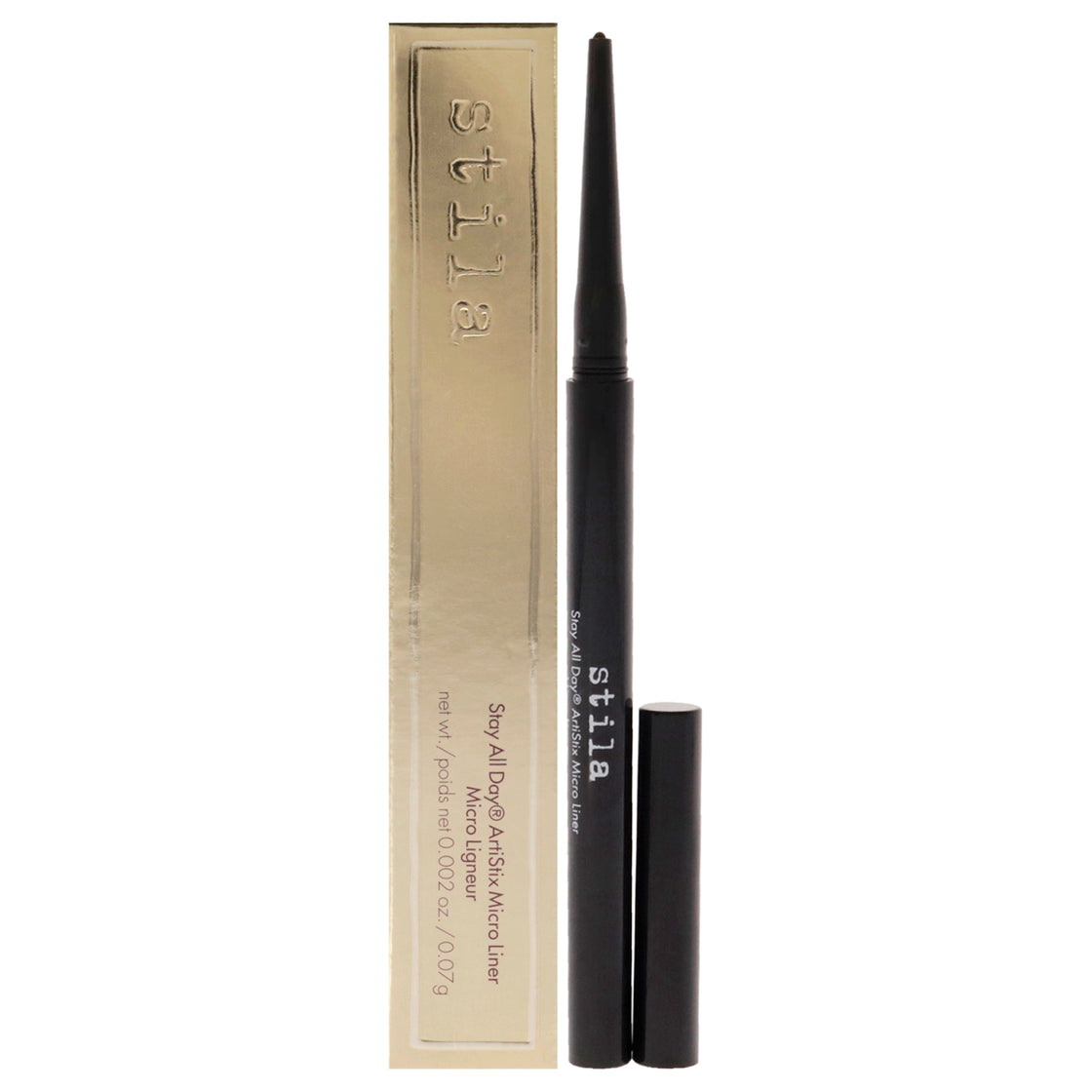 Stay All Day ArtiStix Micro Liner - Matte Black by Stila for Women - 0.002 oz Eye Liner