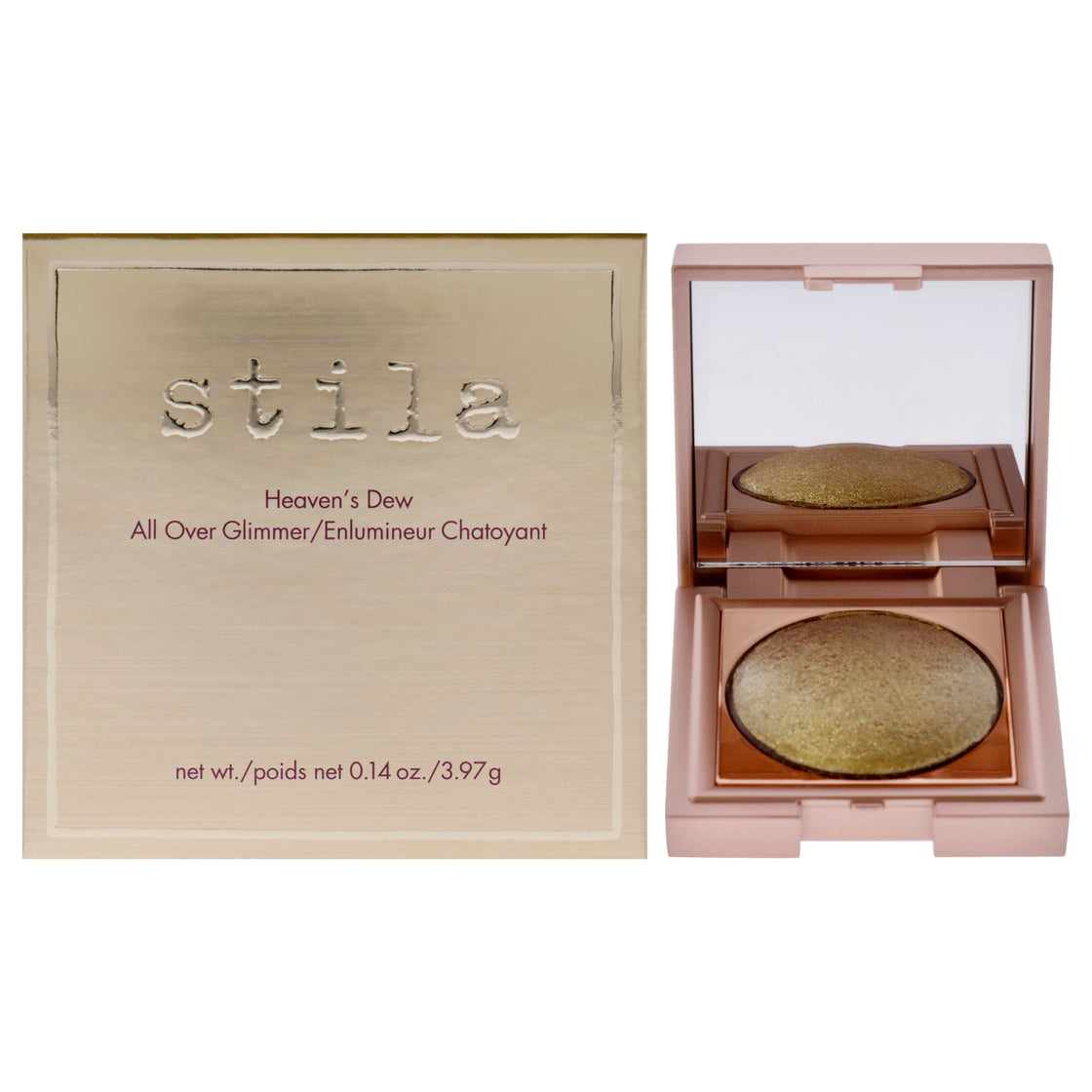 Heavens Dew All Over Glimmer - Lake Hillier by Stila for Women - 0.14 oz Highlighter